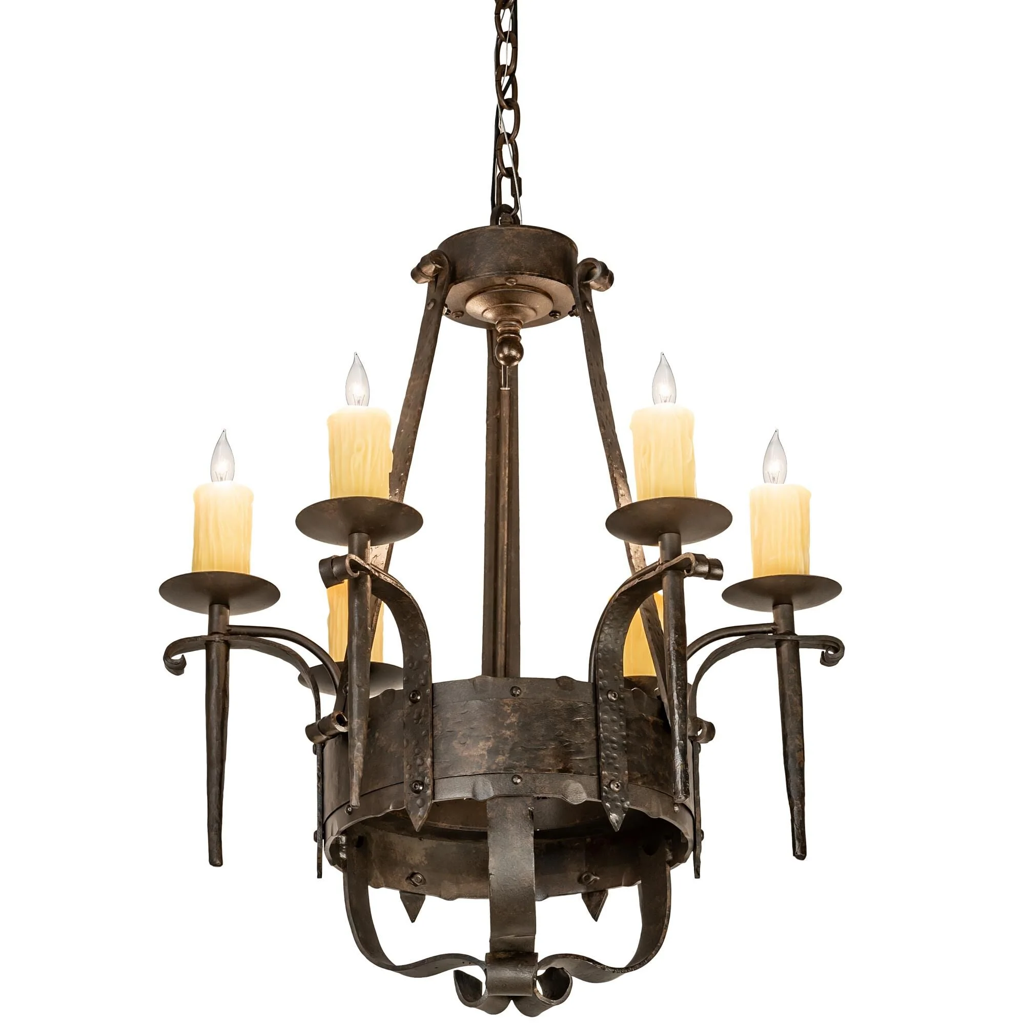 Meyda Lighting Costello 24 Inch Chandelier Cp744224 - Image 1