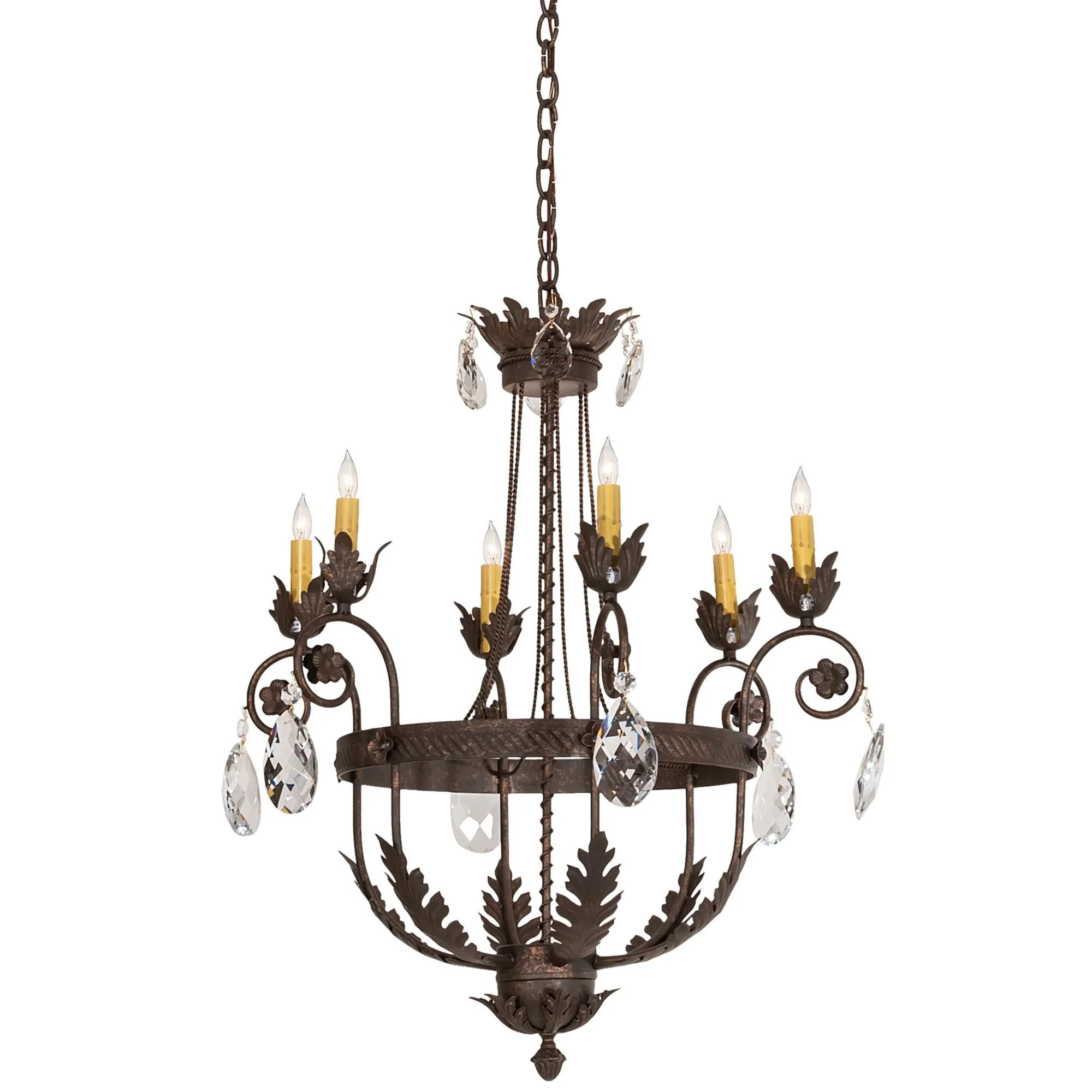 Meyda Lighting Antonia 26 Inch 8 Light Chandelier Cp744242 - Image 1