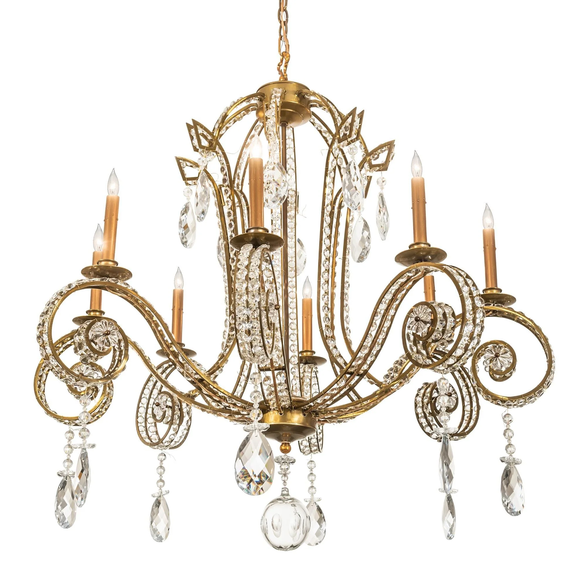 Meyda Lighting Lucerne 40 Inch 8 Light Chandelier Cp744343 - Image 1
