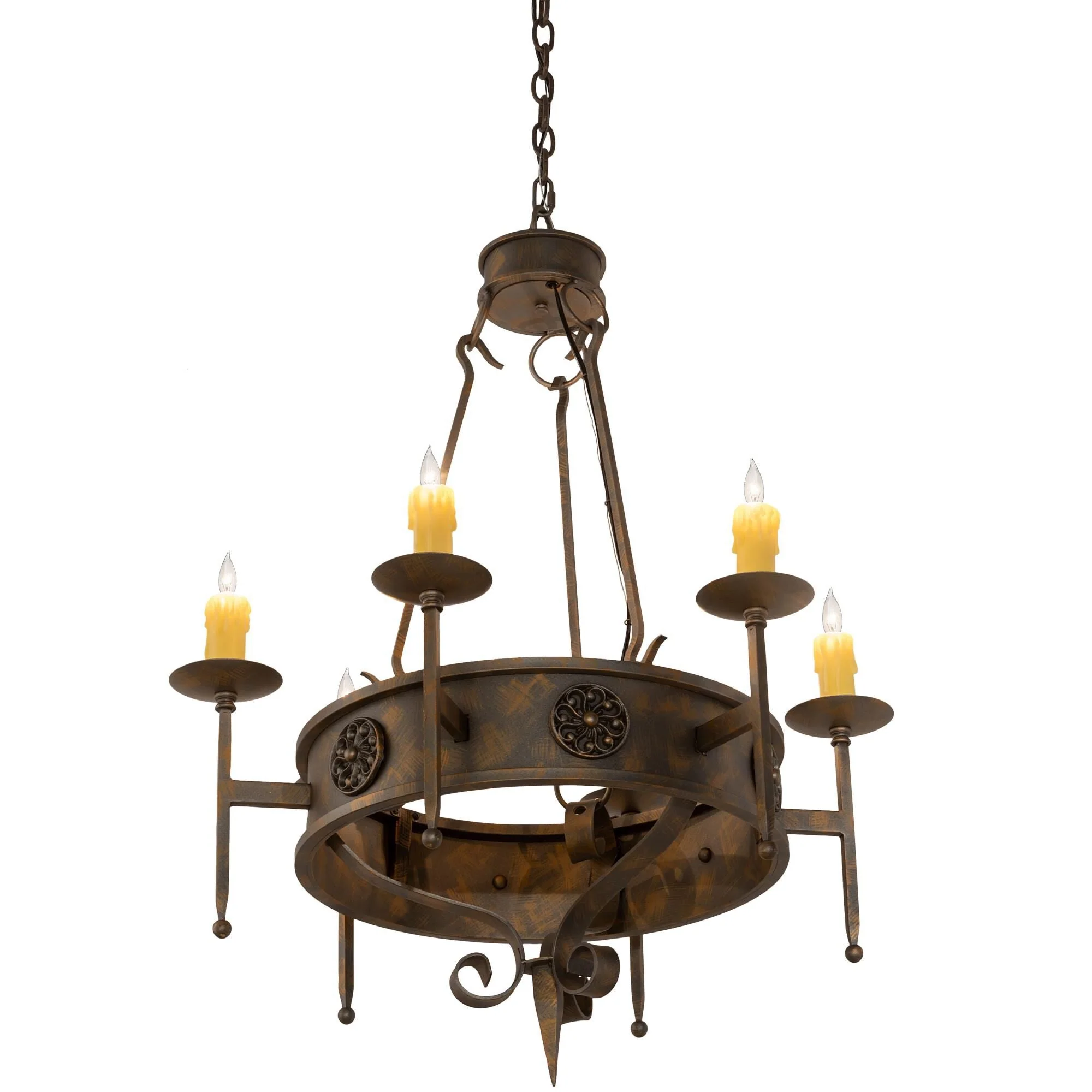 Meyda Lighting Lorenzo 30 Inch 6 Light Chandelier Cp744309 - Image 1