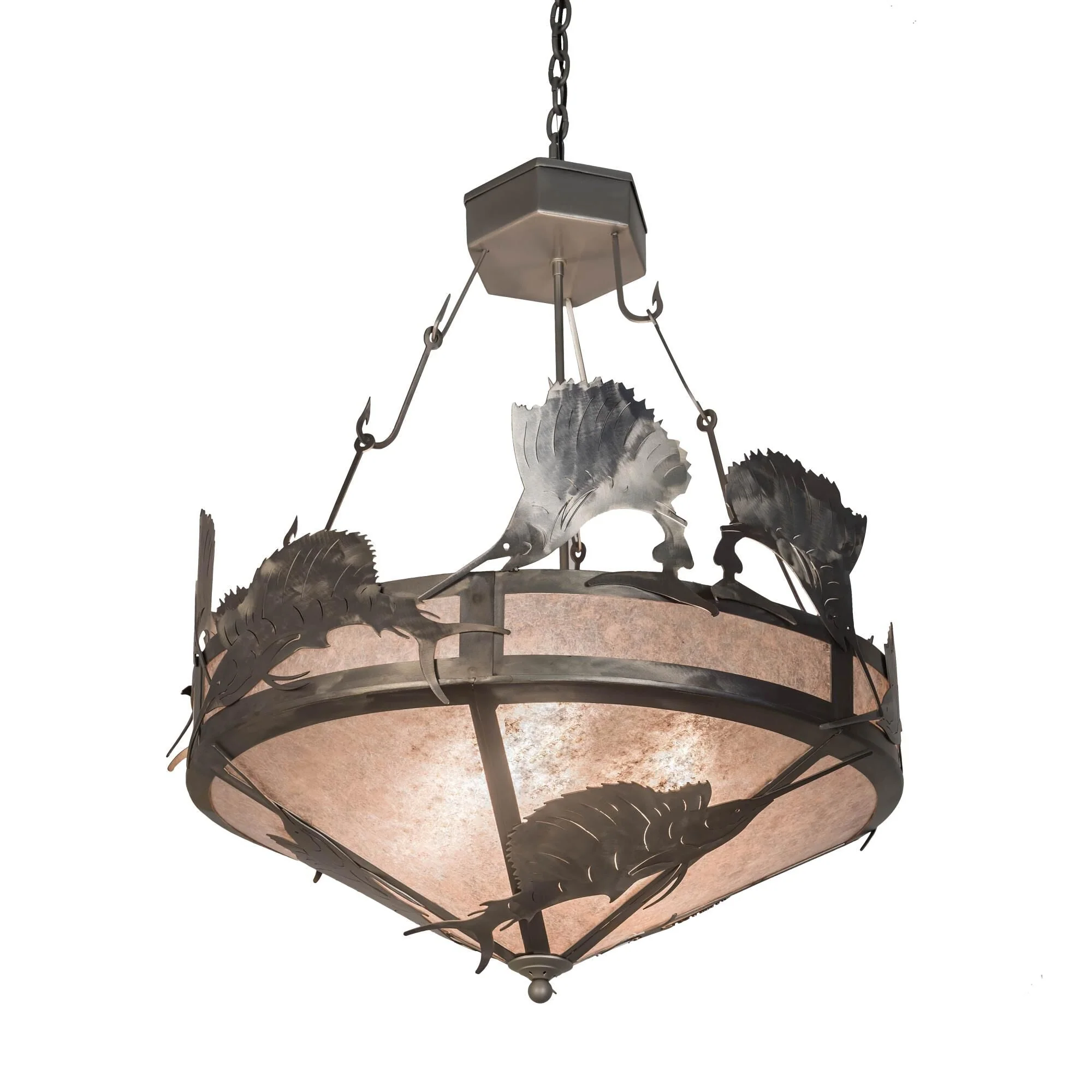 Meyda Lighting Catch Of The Day Sailfish 33 Inch Large Pendant Cp32191 - Image 1