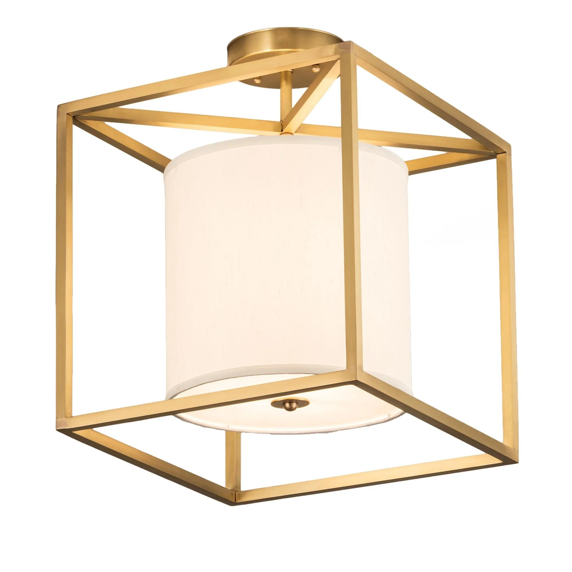 Meyda Lighting Kitzi 19 Inch 1 Light Semi Flush Mount Cp746091 - Image 1