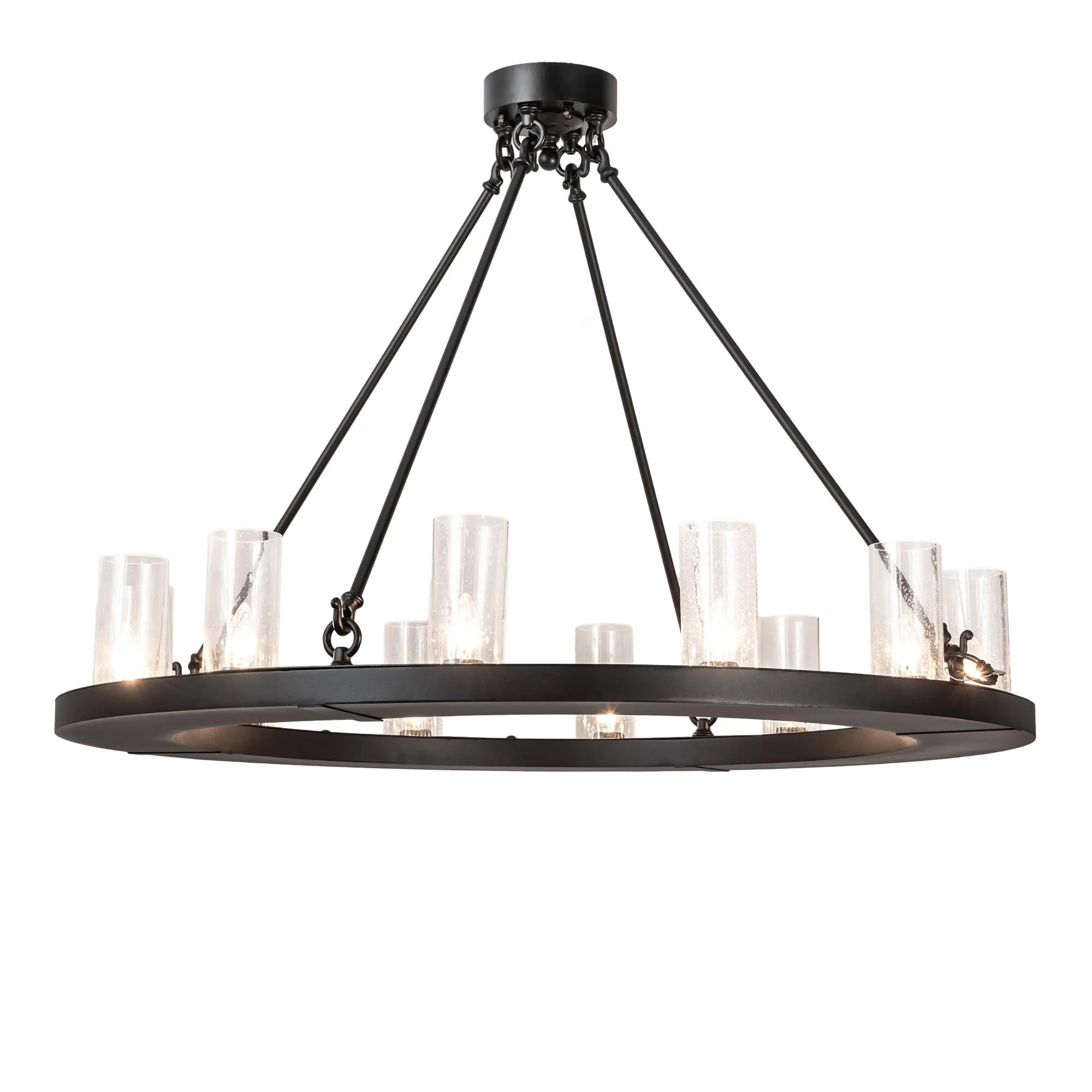 Meyda Lighting Loxley 42 Inch 12 Light Semi Flush Mount Cp746151 - Image 1