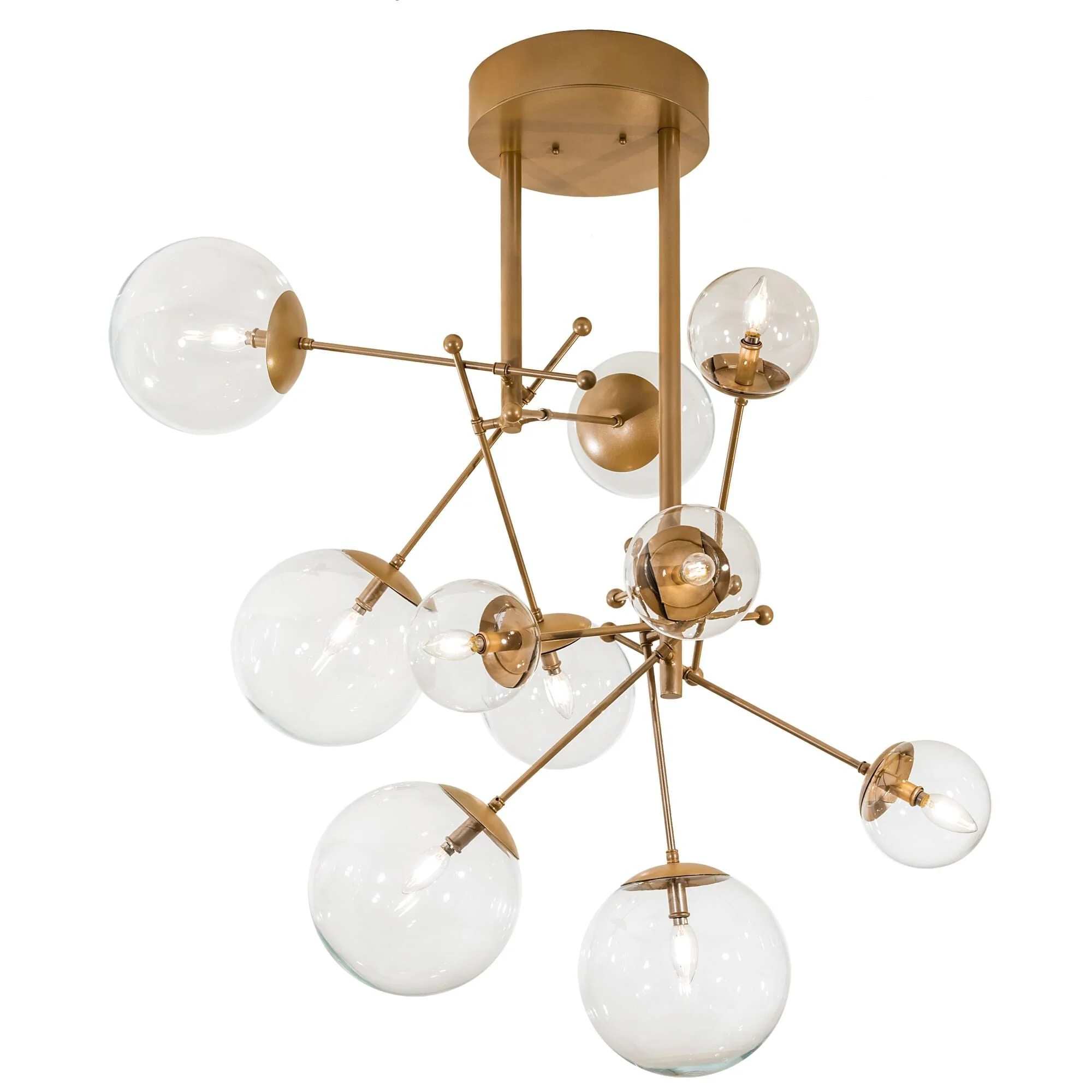 Meyda Lighting Bola 40 Inch 2 Light Chandelier Cp744321 - Image 2