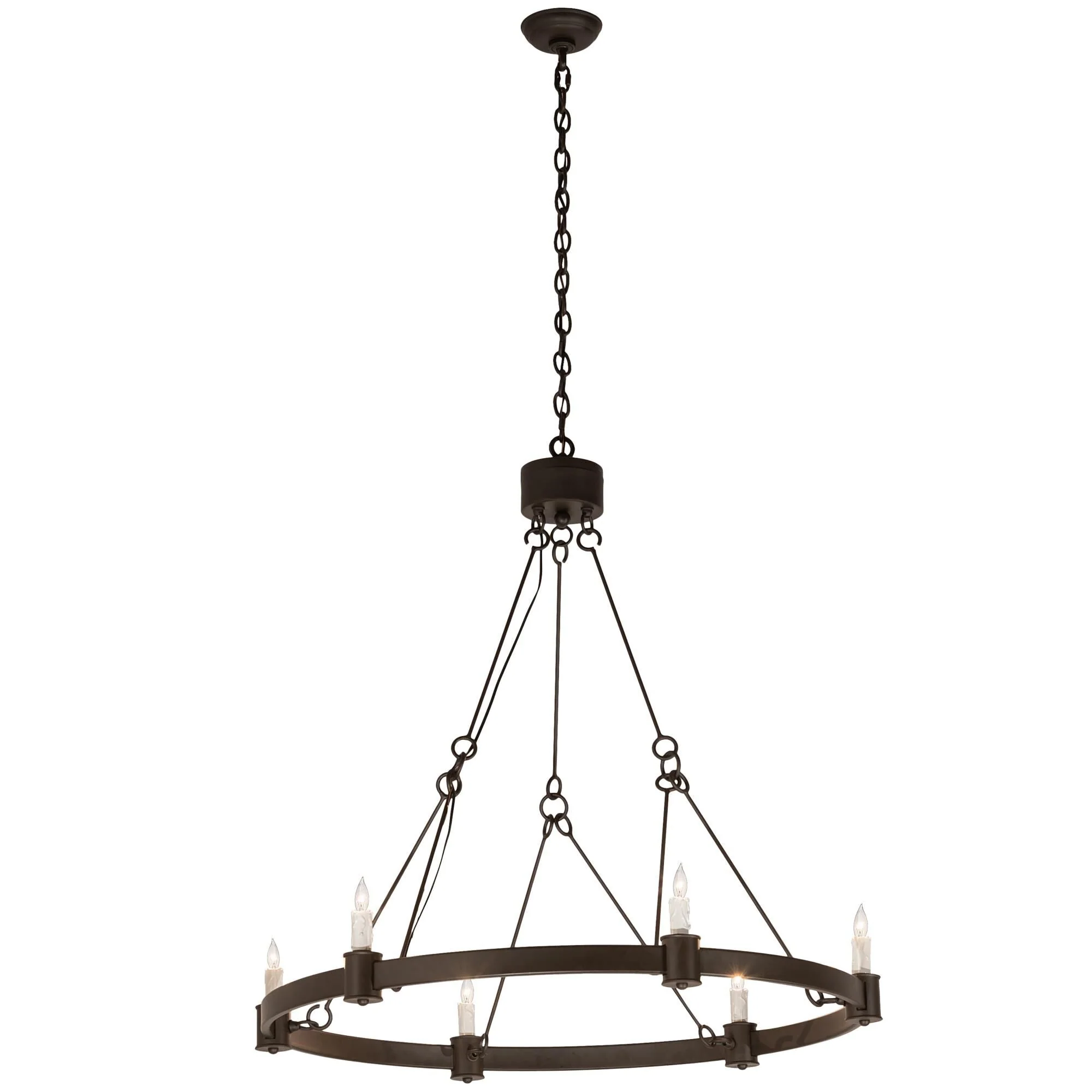 Meyda Lighting Kenosha 36 Inch 6 Light Chandelier Cp744305 - Image 1