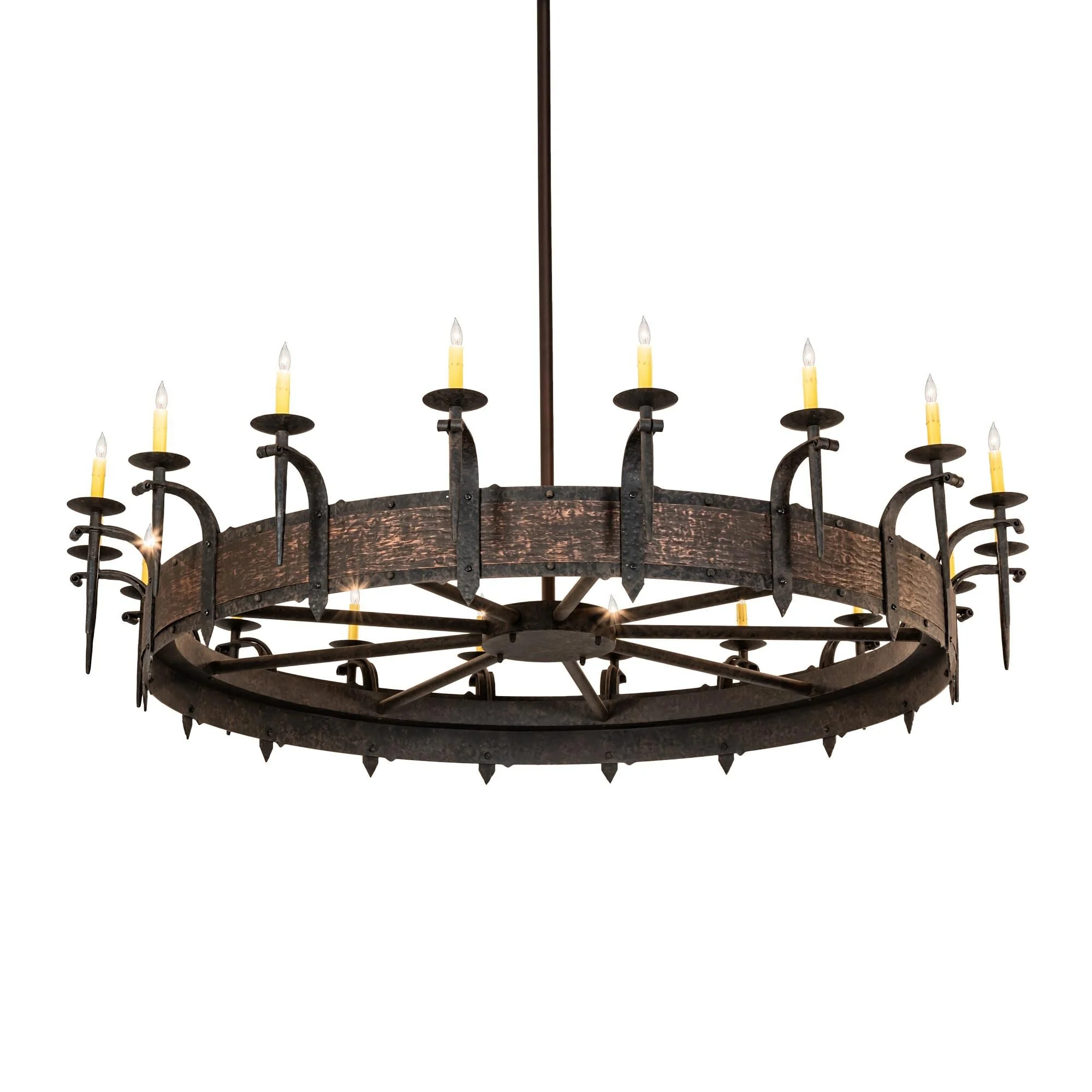 Meyda Lighting Costello 72 Inch 2 Light Chandelier Cp744119 - Image 1