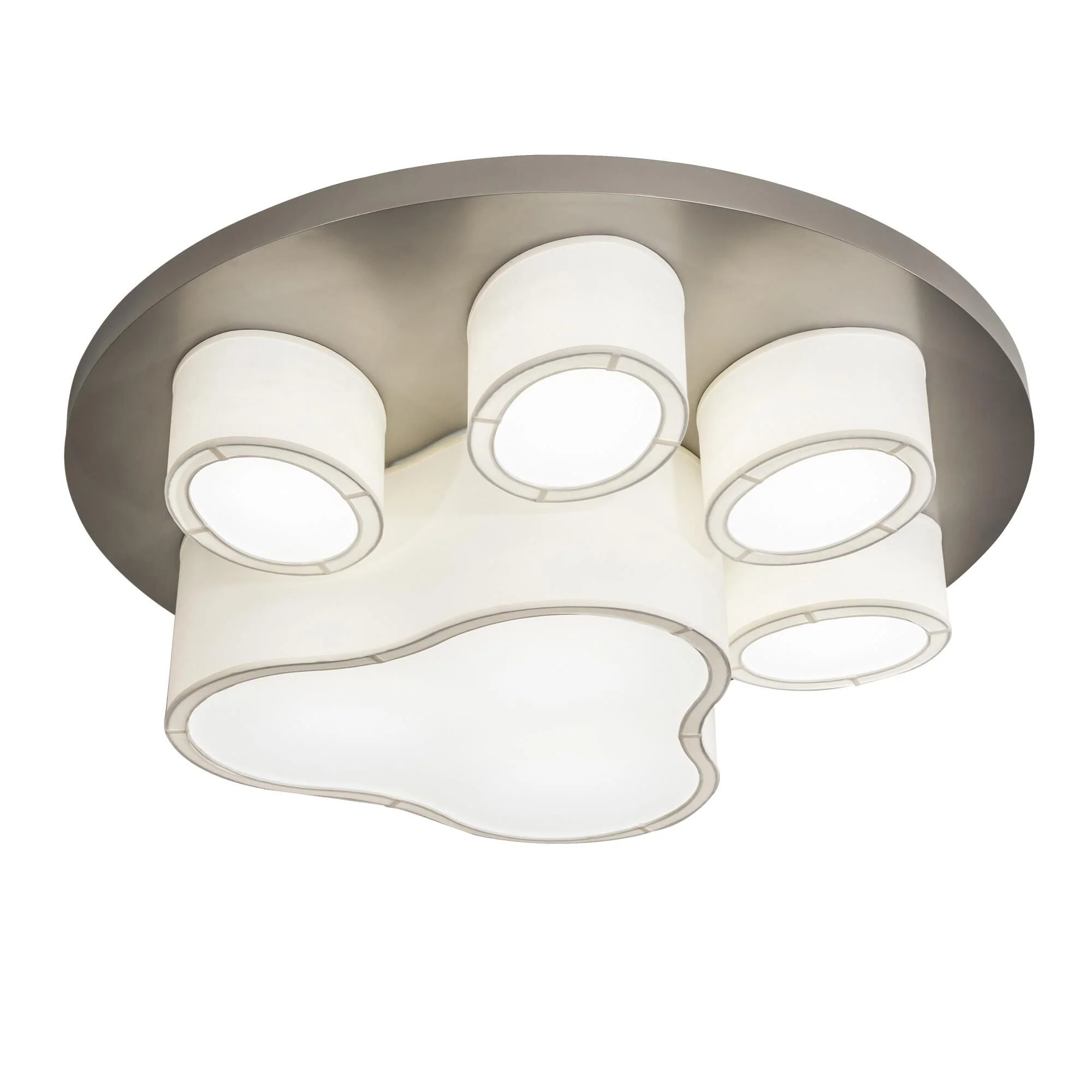Meyda Lighting Msu 48 Inch 4 Light Led Flush Mount Cp744863 - Image 1
