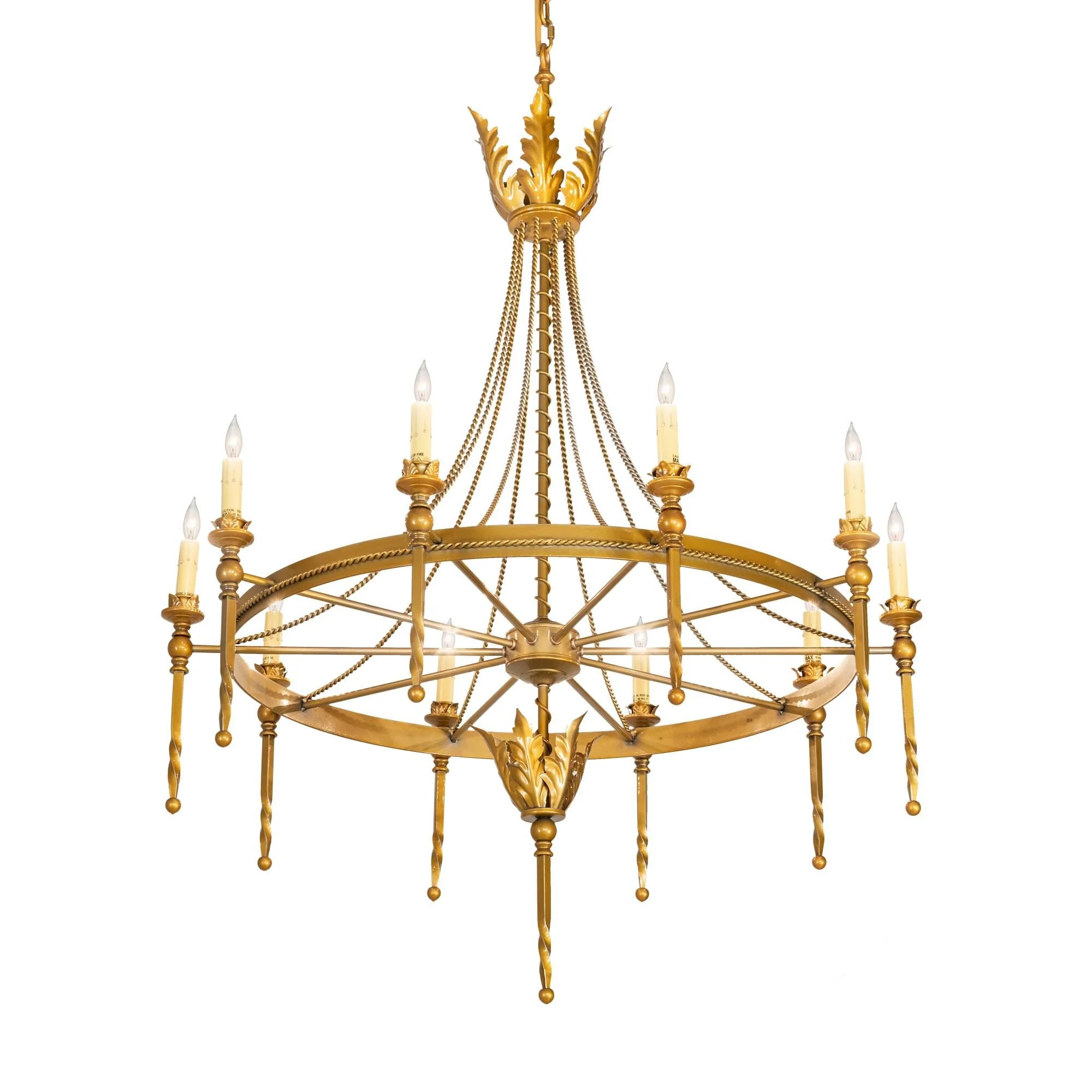 Meyda Lighting Amaury 36 Inch 10 Light Chandelier Cp744409 - Image 1