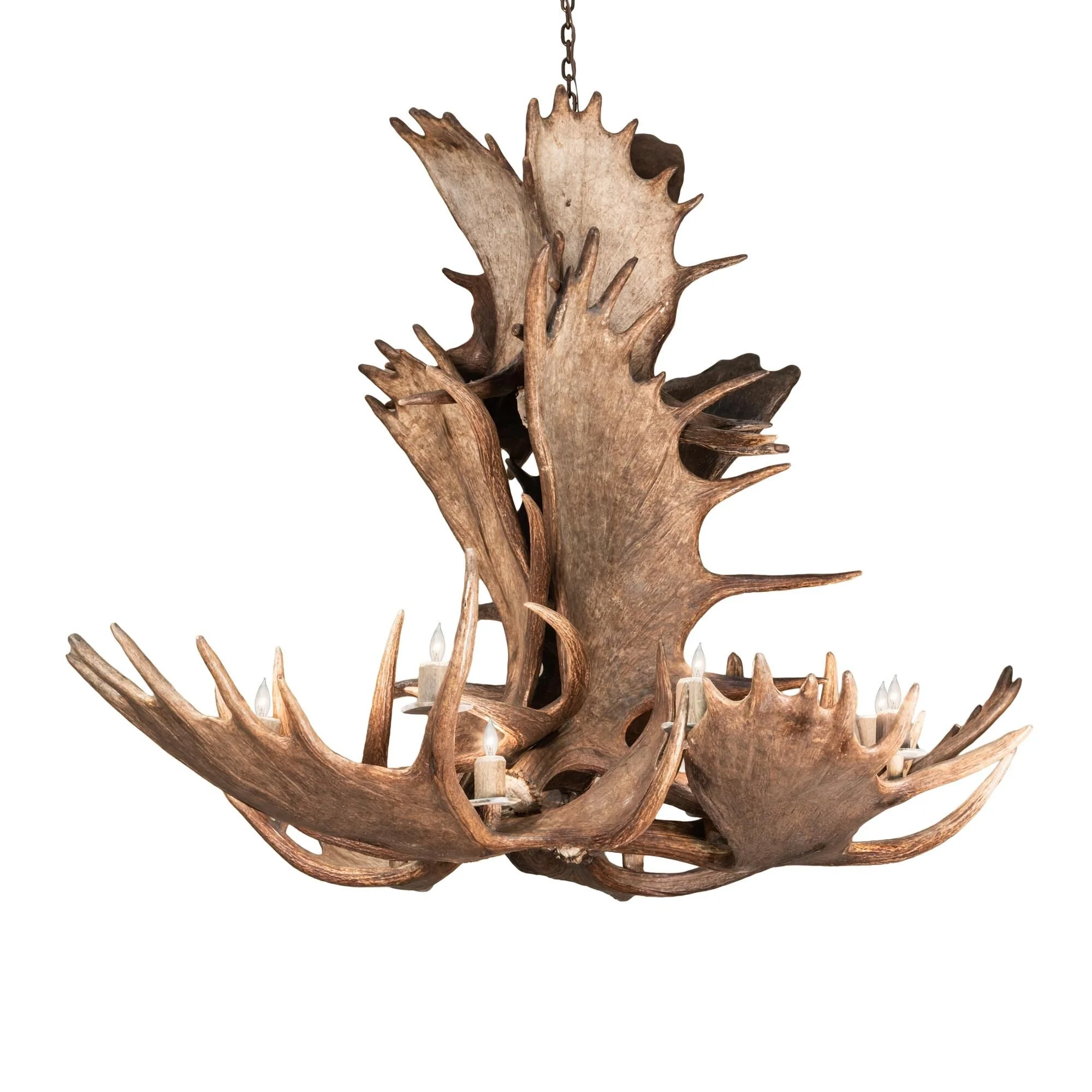 Meyda Lighting Antlers 64 Inch 6 Light Chandelier Cp744399 - Image 1