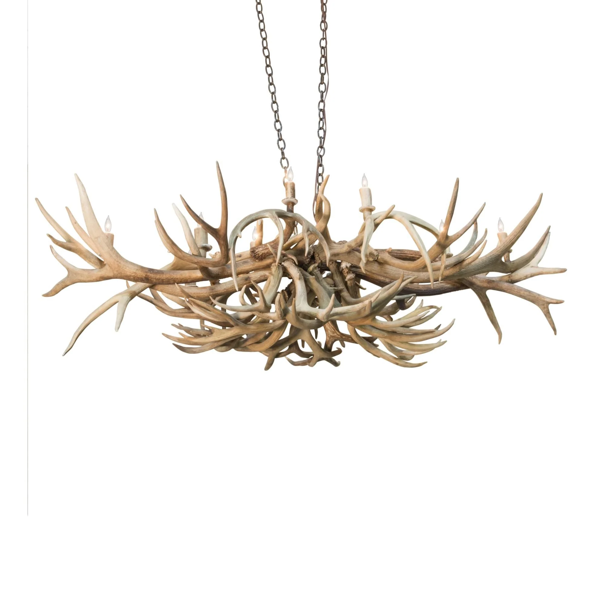 Meyda Lighting Antlers 71 Inch 10 Light Chandelier Cp744140 - Image 1