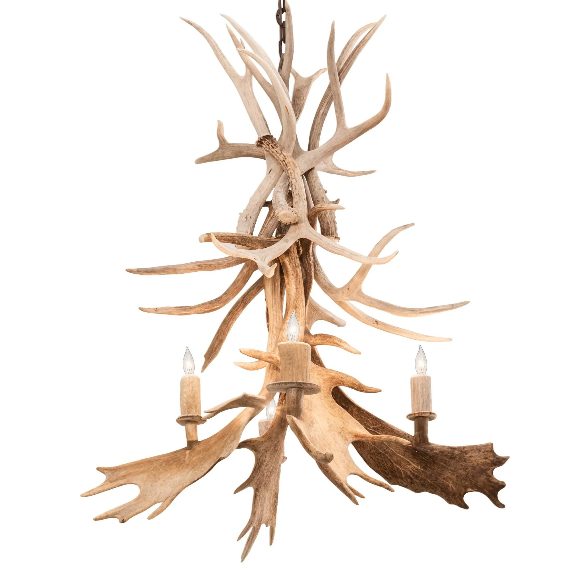 Meyda Lighting Antlers 28 Inch Chandelier Cp744291 - Image 1