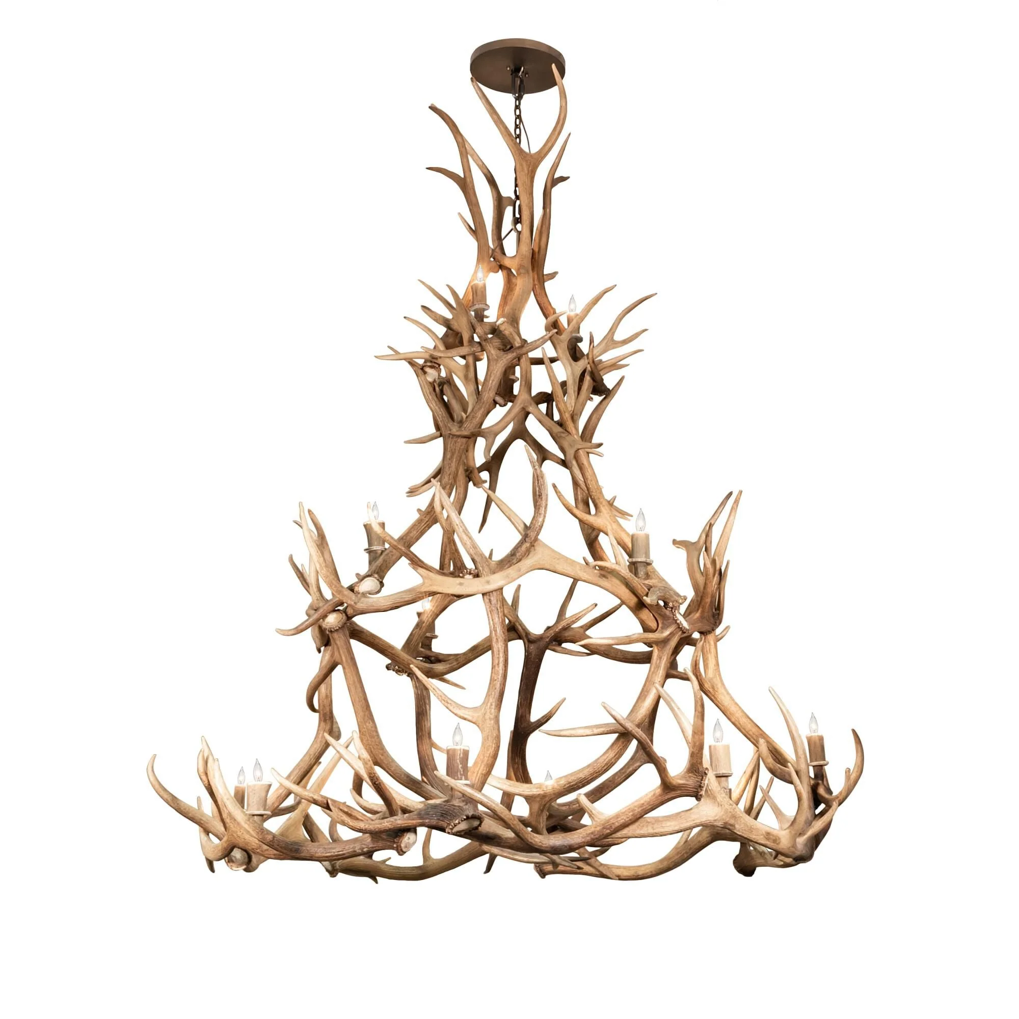 Meyda Lighting Antlers 72 Inch 4 Light Chandelier Cp744576 - Image 1