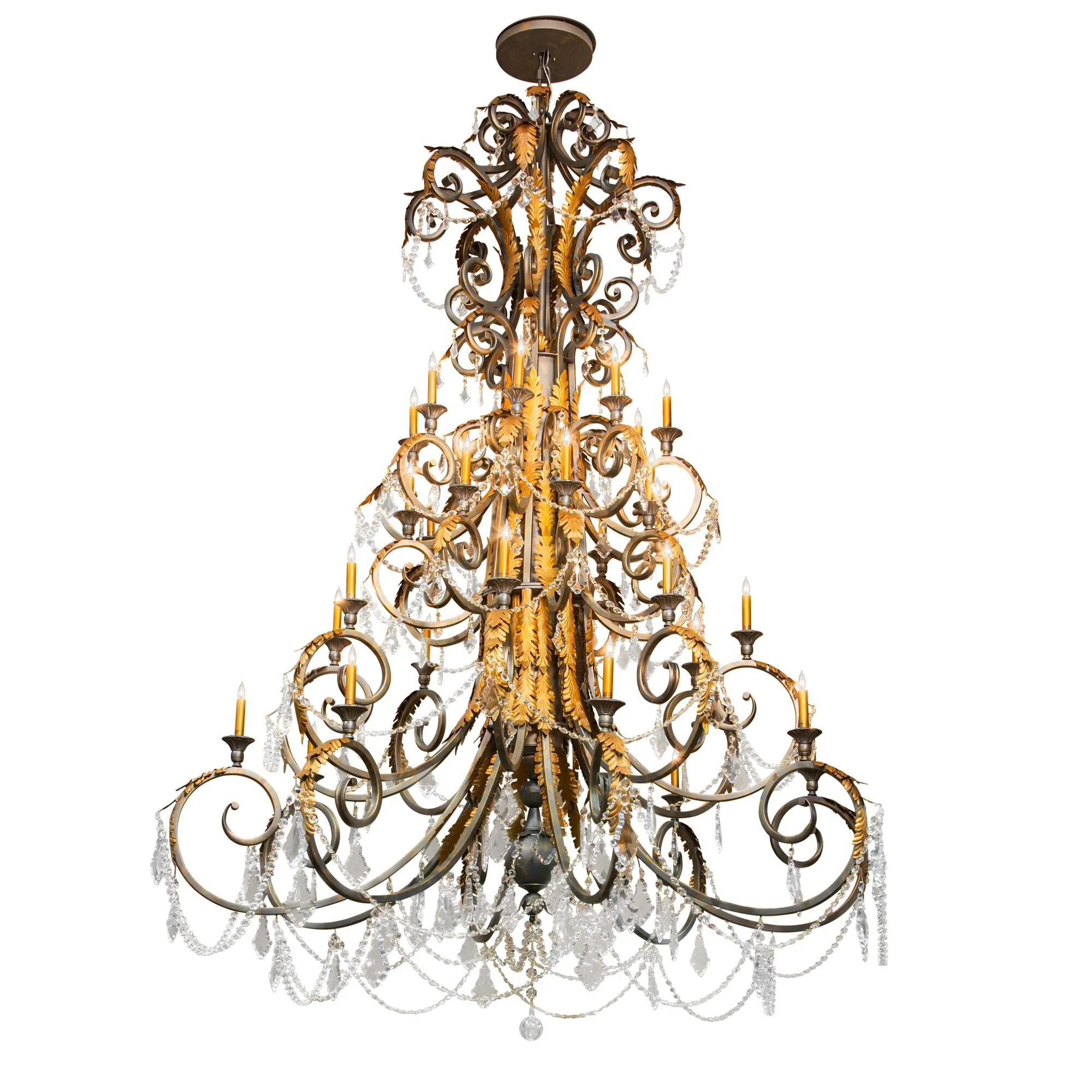 Meyda Lighting Serratina 78 Inch Chandelier Cp744606 - Image 1