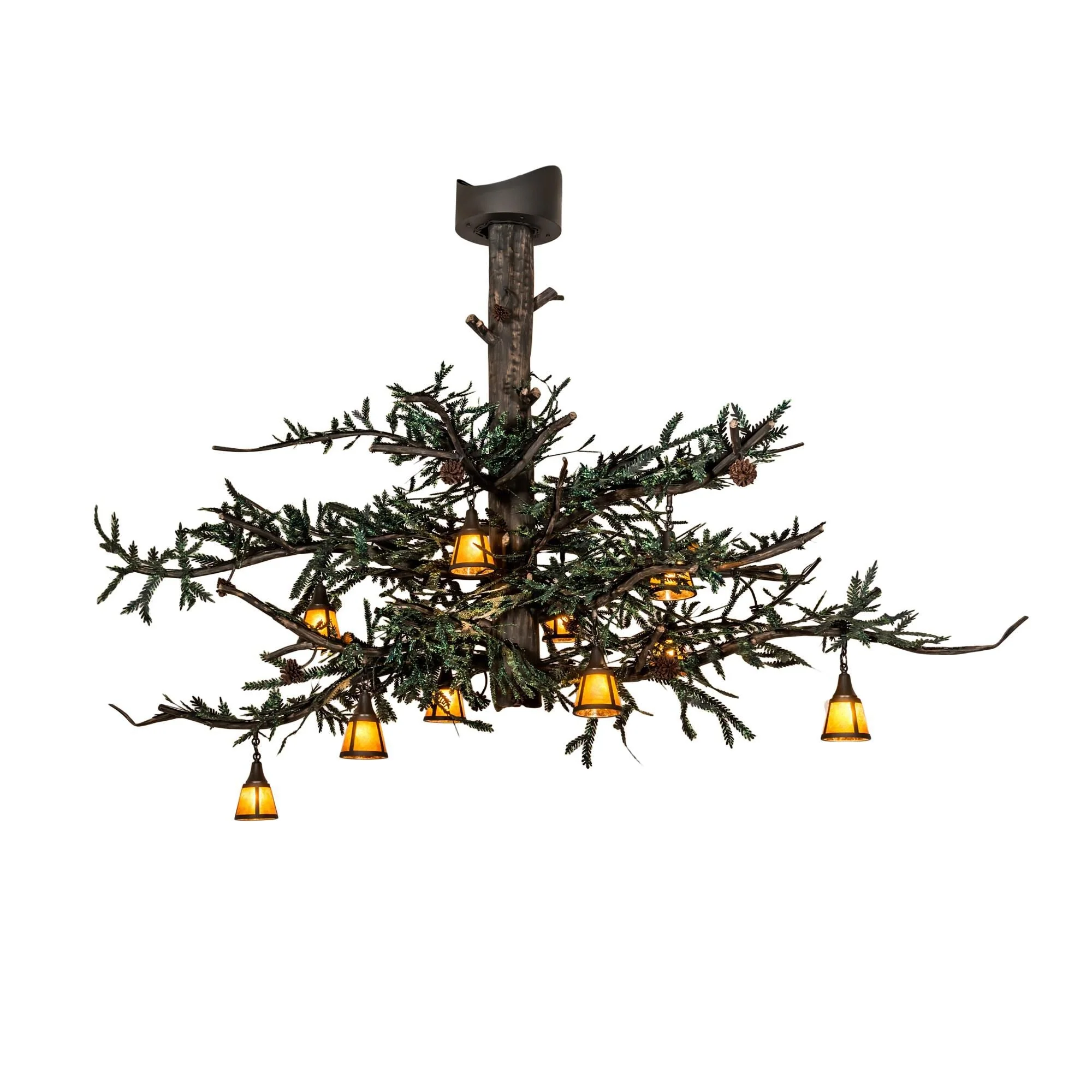 Meyda Lighting Pine Branch 110 Inch 33 Light Chandelier Cp744522 - Image 1