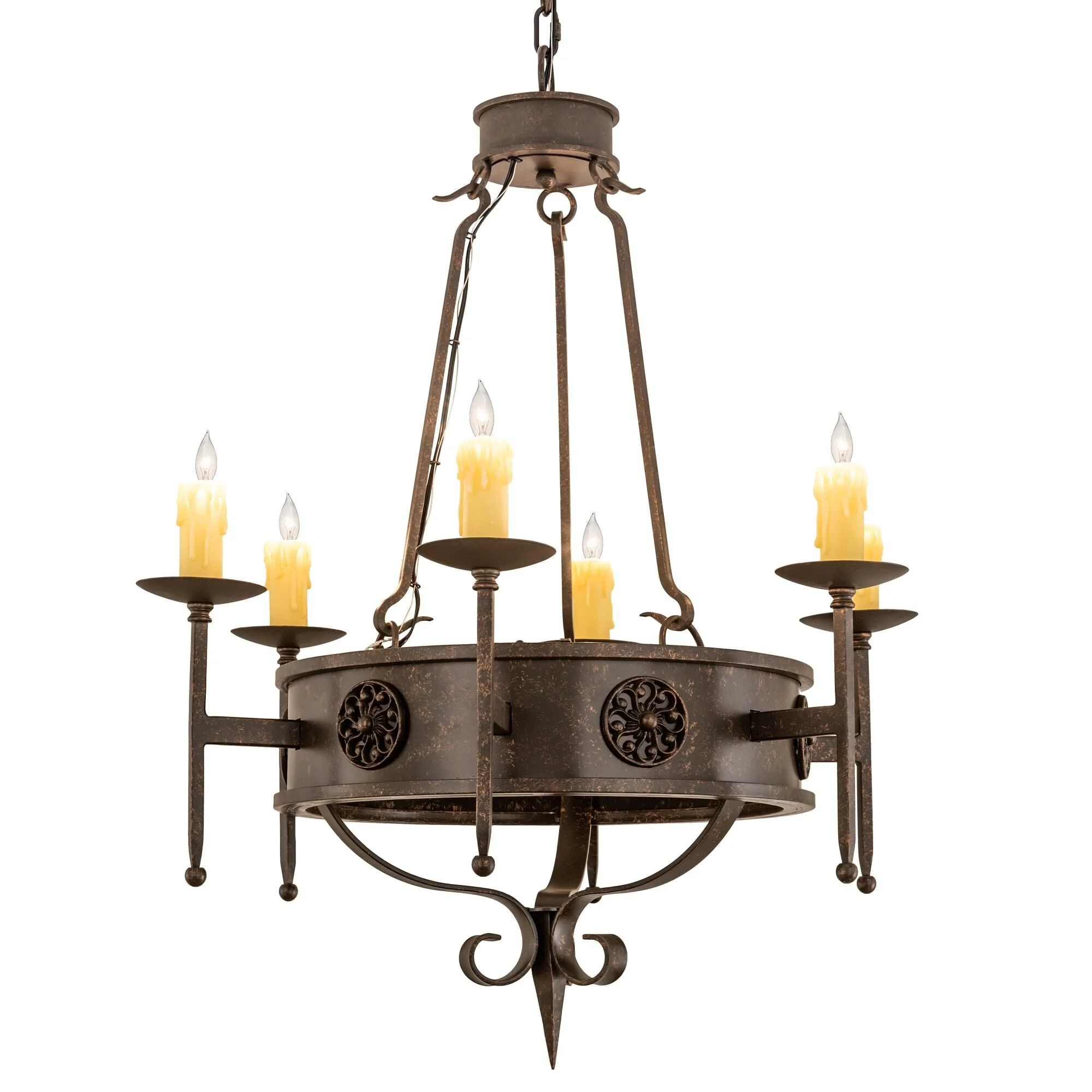 Meyda Lighting Lorenzo 30 Inch 8 Light Chandelier Cp744317 - Image 1