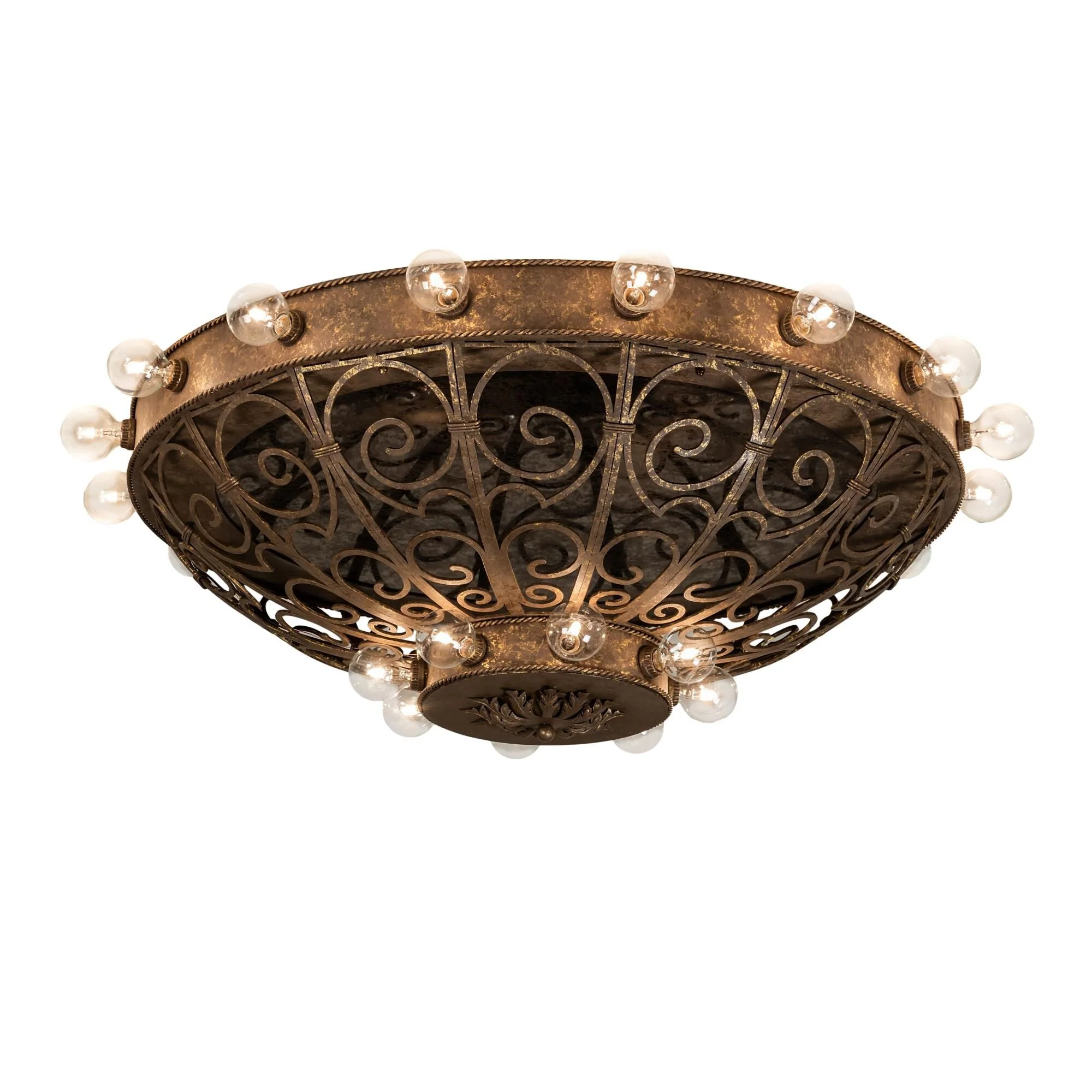 Meyda Lighting Osteria 46 Inch 2 Light Flush Mount Cp744895 - Image 1