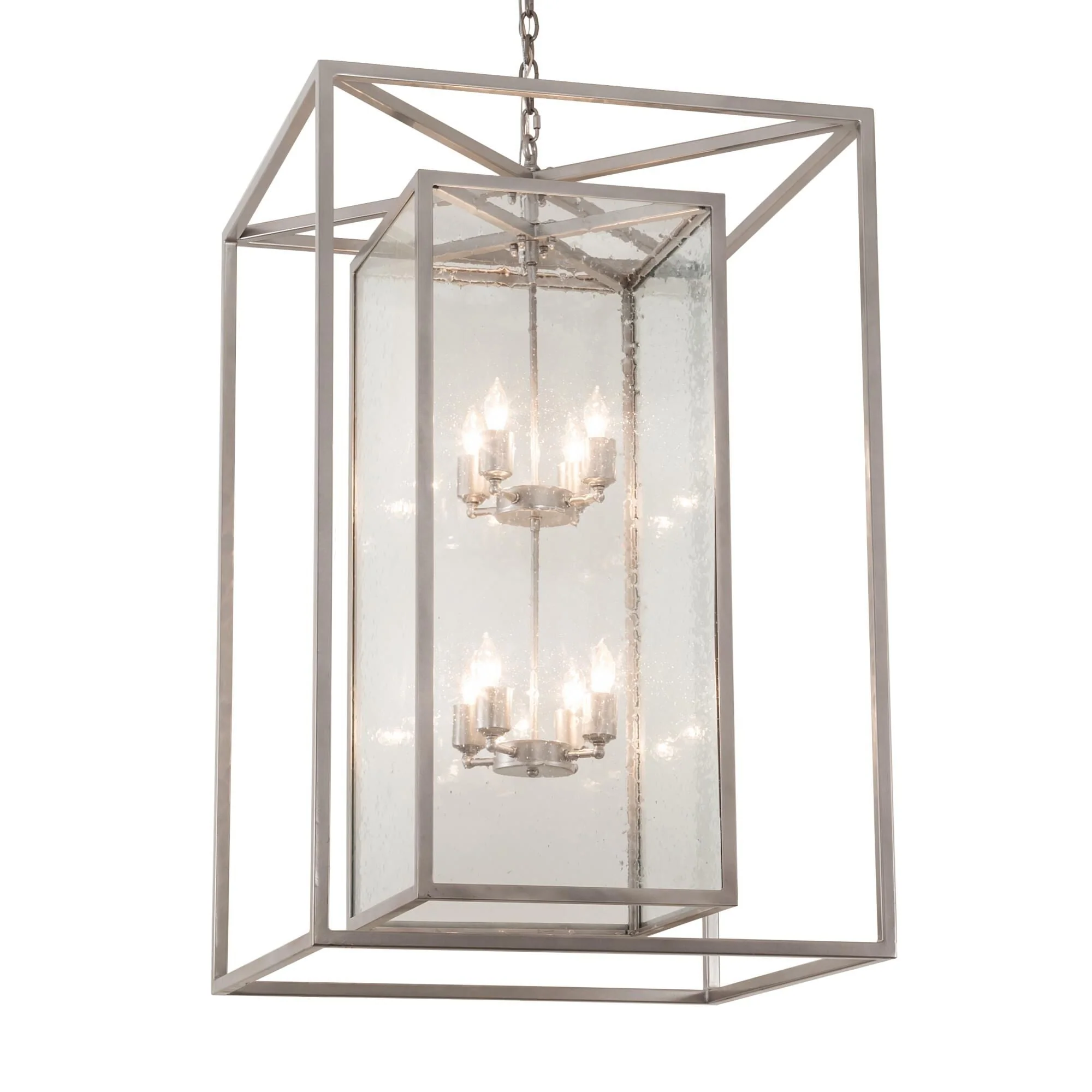 Meyda Lighting Kitzi Box 39 Inch Large Pendant Cp745499 - Image 1