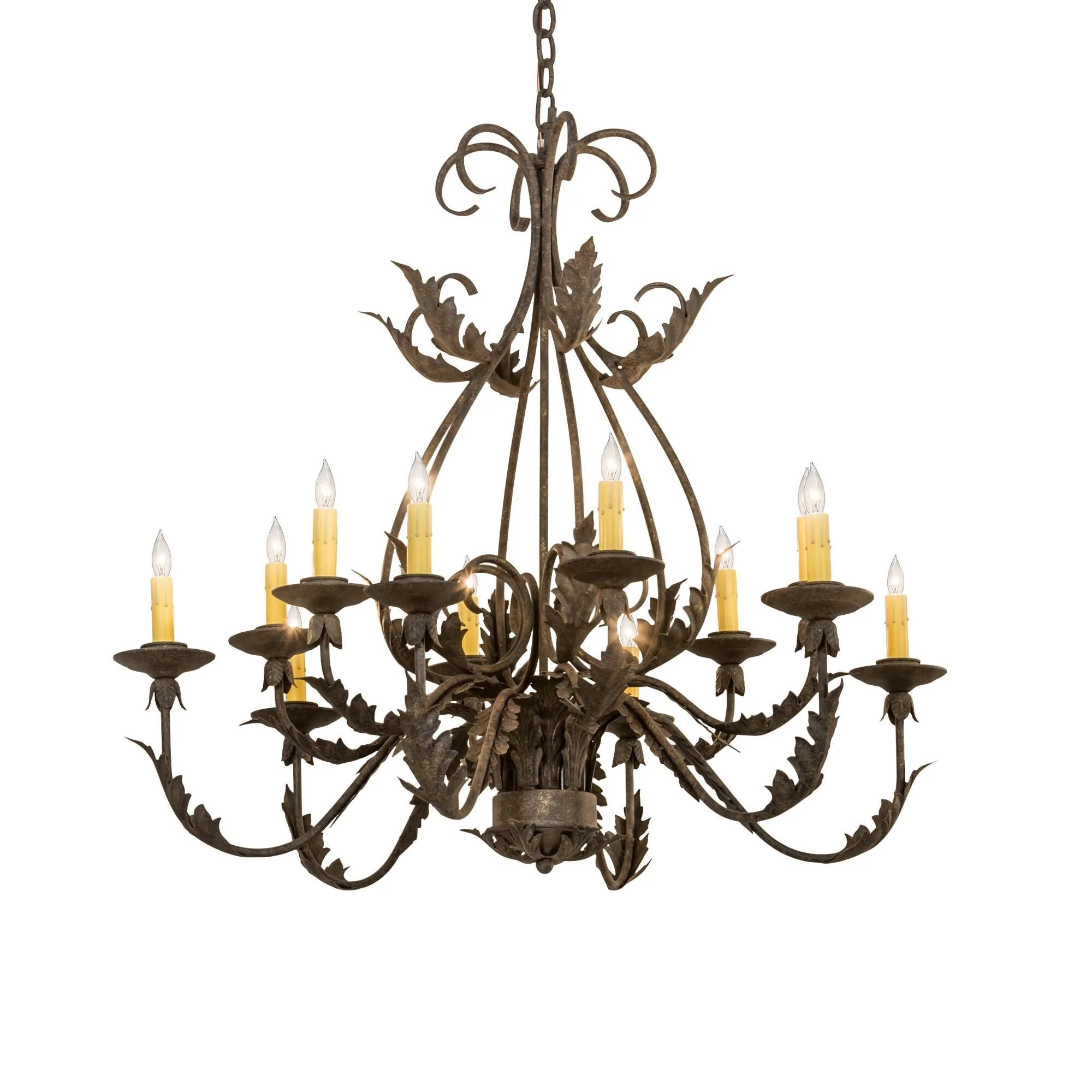 Meyda Lighting French Elegance 36 Inch 8 Light Chandelier Cp744275 - Image 1