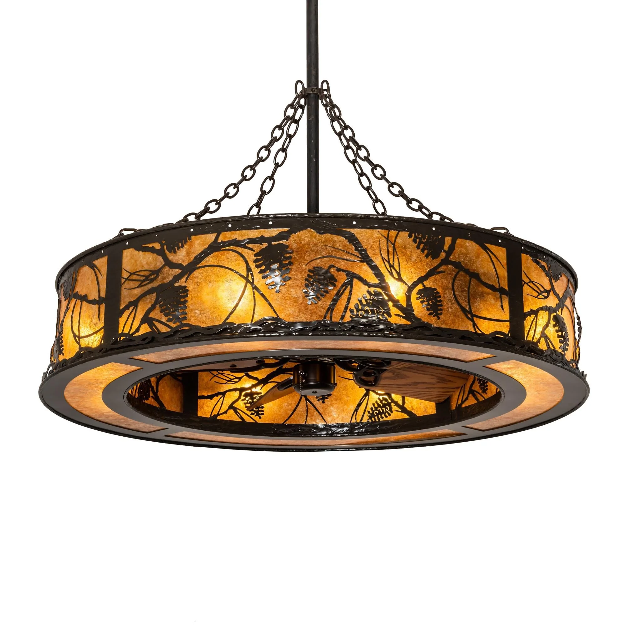 Meyda Lighting Whispering Pines 44 Inch 15 Light Chandelier Cp744585 - Image 1