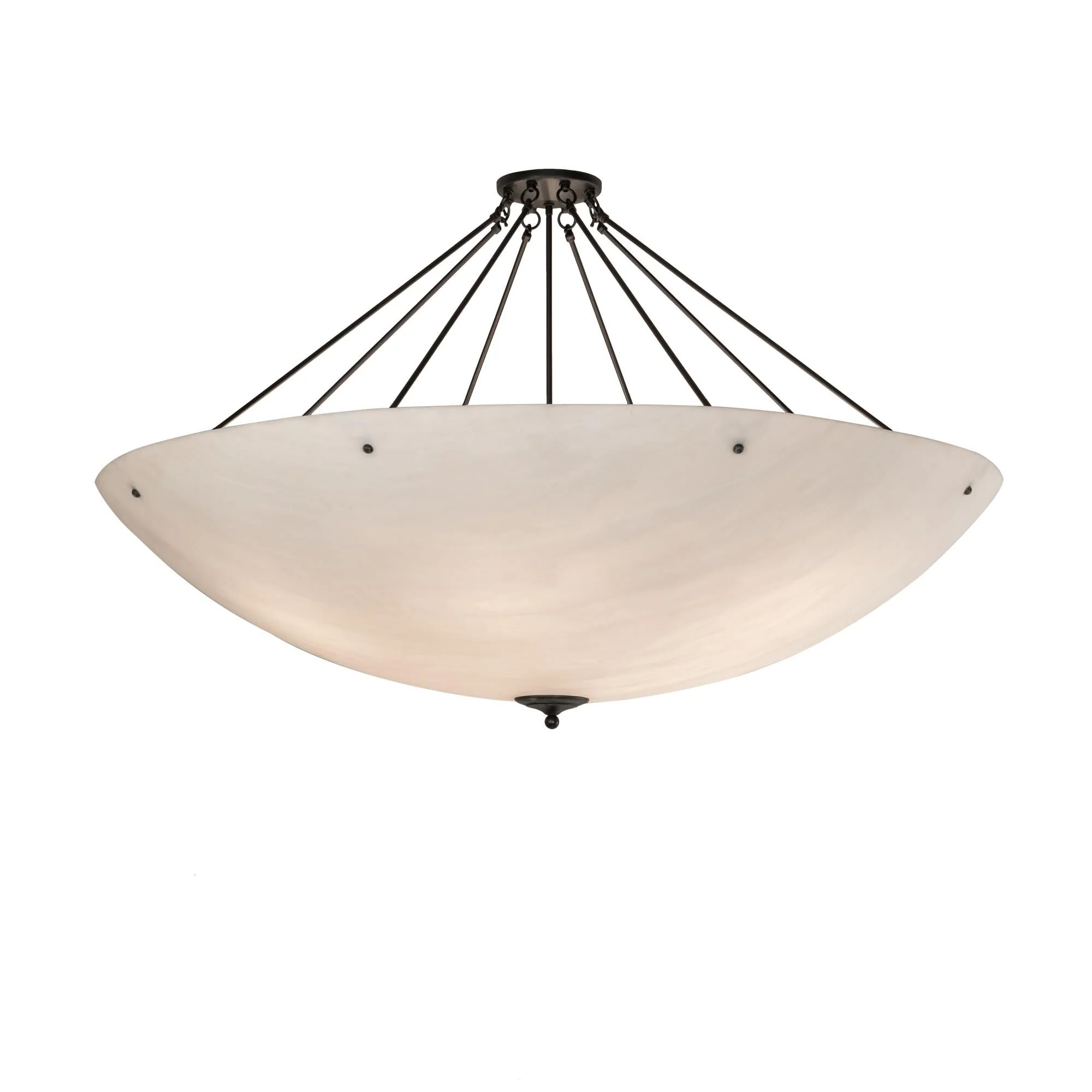 Meyda Lighting Madison 60 Inch 12 Light Semi Flush Mount Cp746159 - Image 1