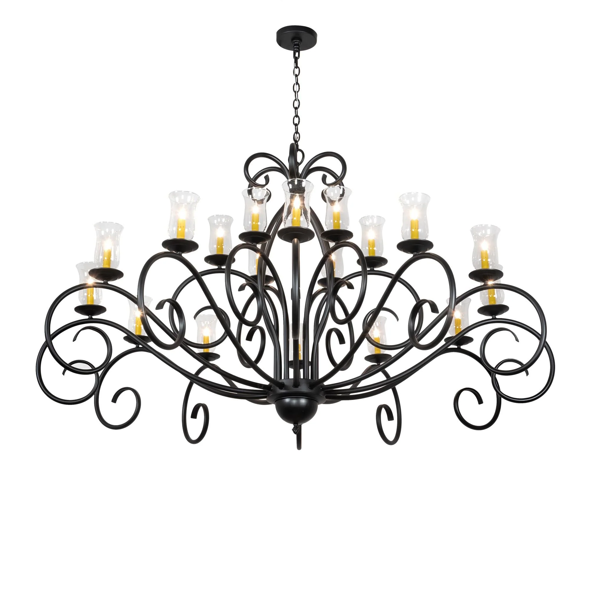 Meyda Lighting Sienna 72 Inch 8 Light Chandelier Cp744353 - Image 1