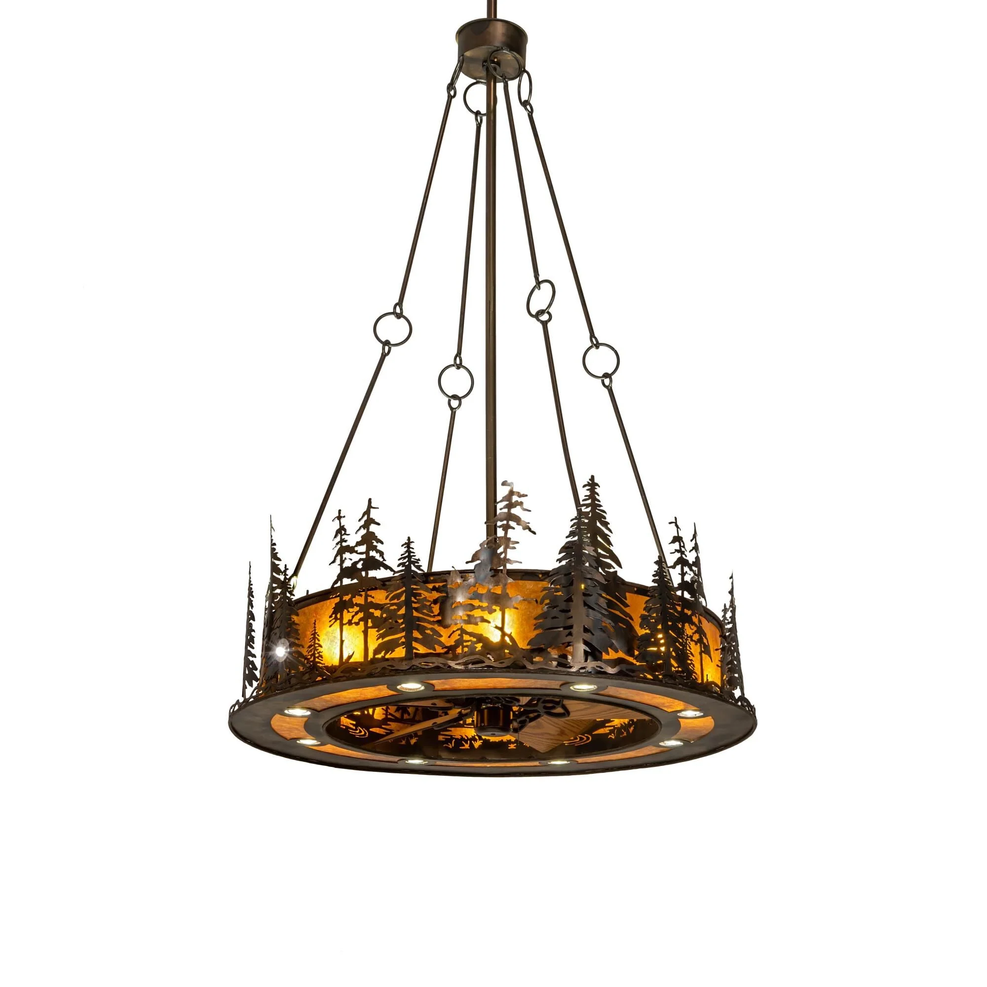 Meyda Lighting Tall Pines 48 Inch Chandelier Cp744602 - Image 1