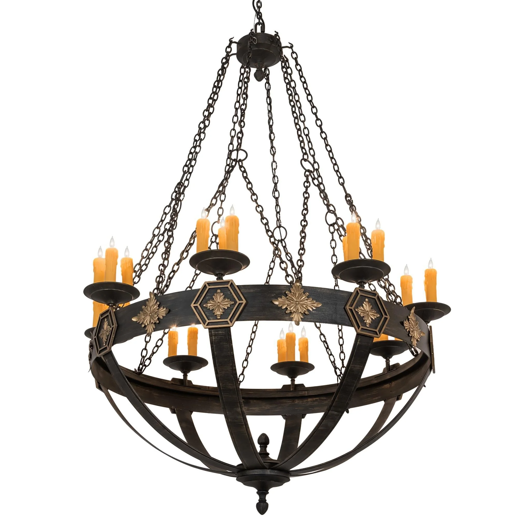 Meyda Lighting Neapolis 60 Inch 24 Light Chandelier Cp744568 - Image 1