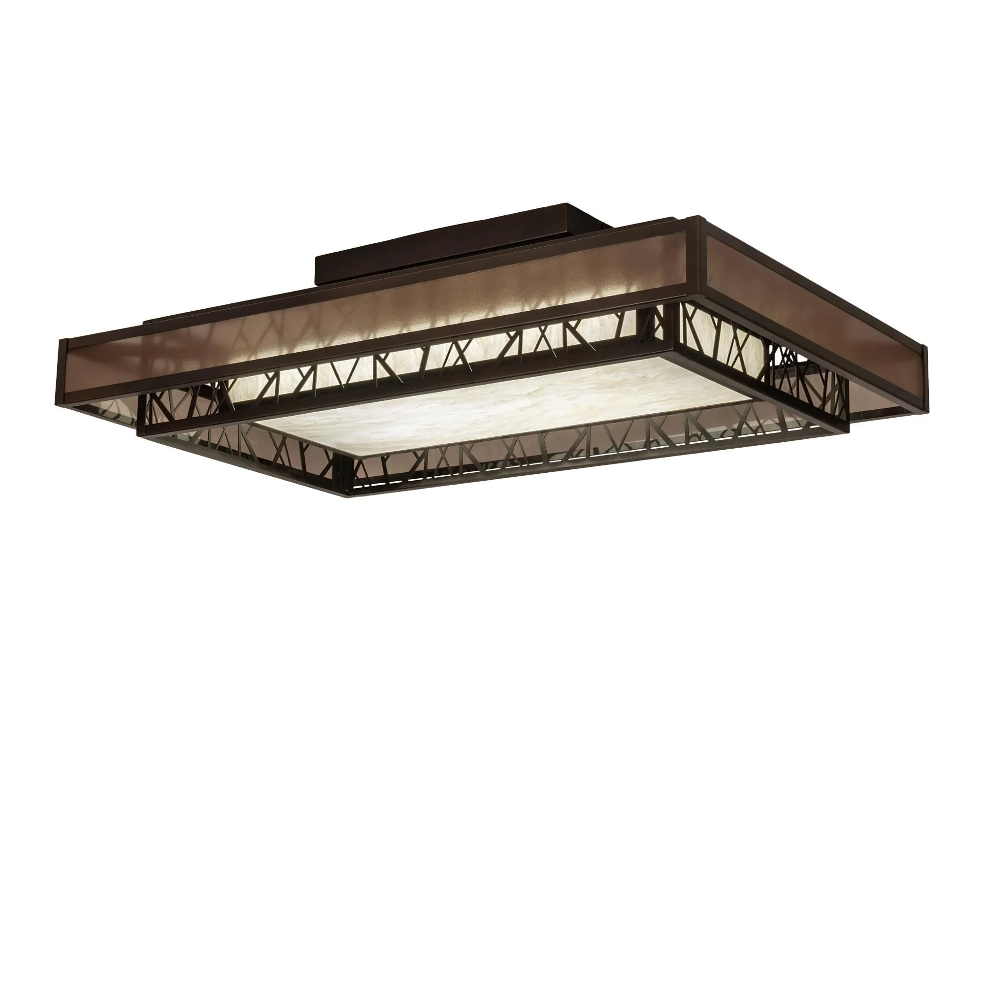 Meyda Lighting Quadrato 48 Inch Led Large Pendant Cp744966 - Image 1