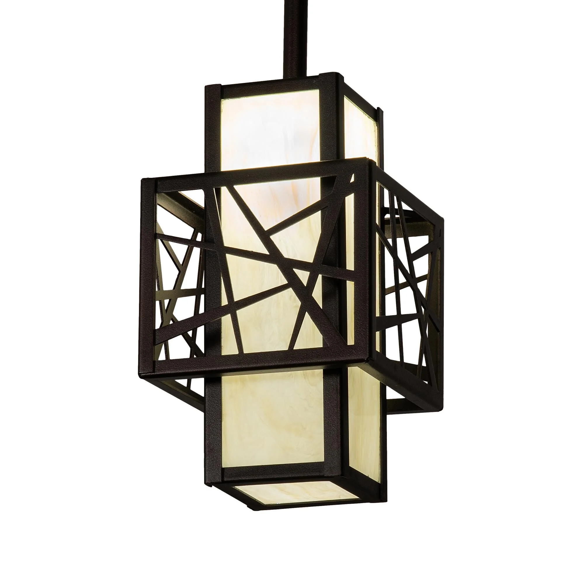 Meyda Lighting Quadrato 10 Inch Led Large Pendant Cp745881 - Image 1