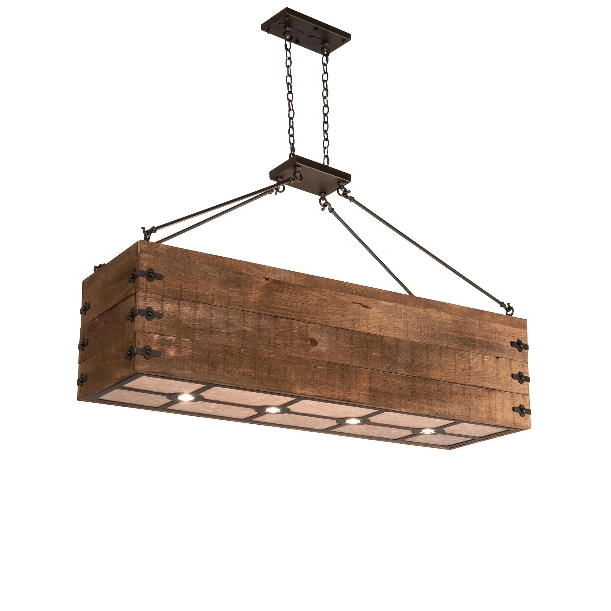 Meyda Lighting Reclamare 60 Inch Large Pendant Cp745456 - Image 1