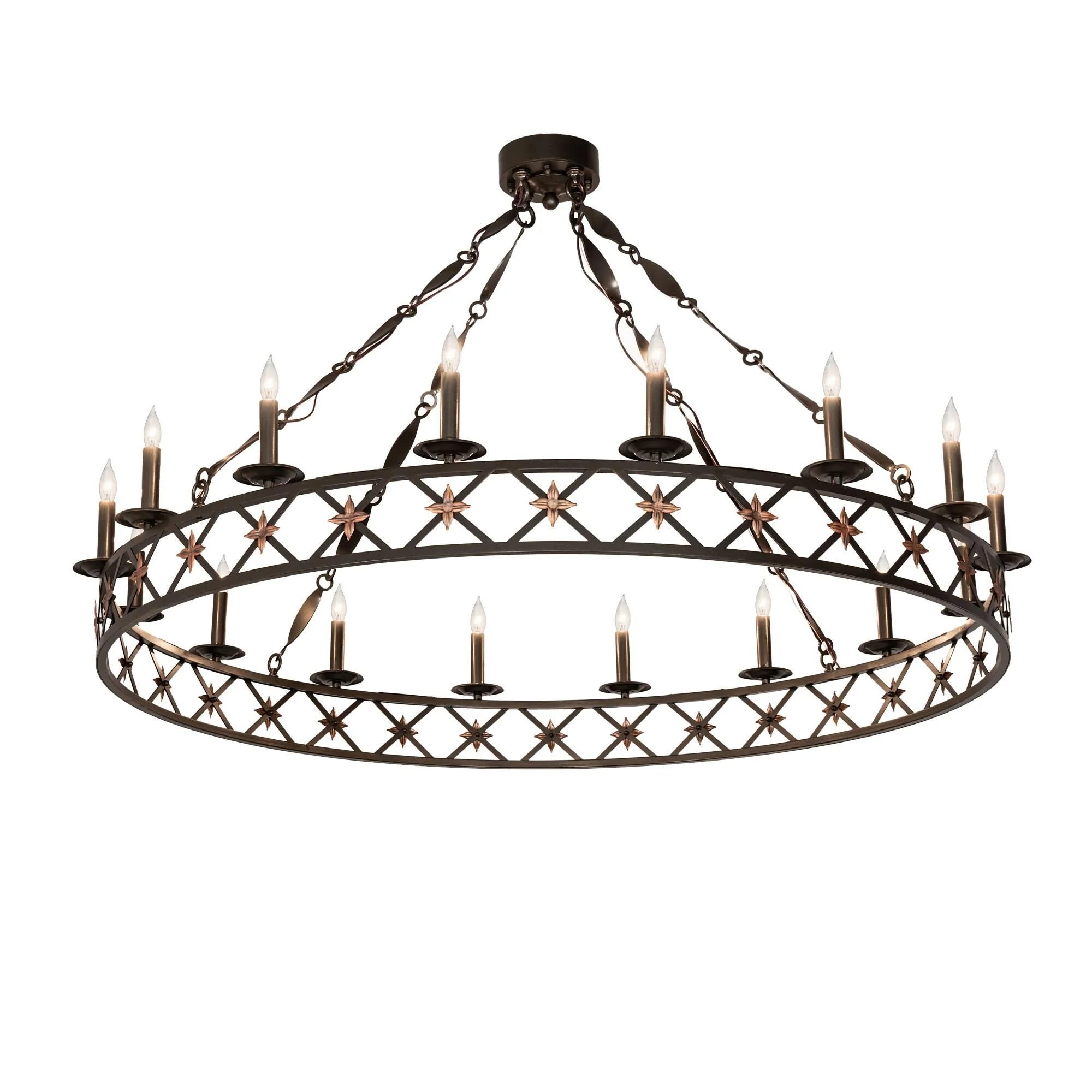 Meyda Lighting Kingsbridge 53 Inch 3 Light Chandelier Cp744219 - Image 1