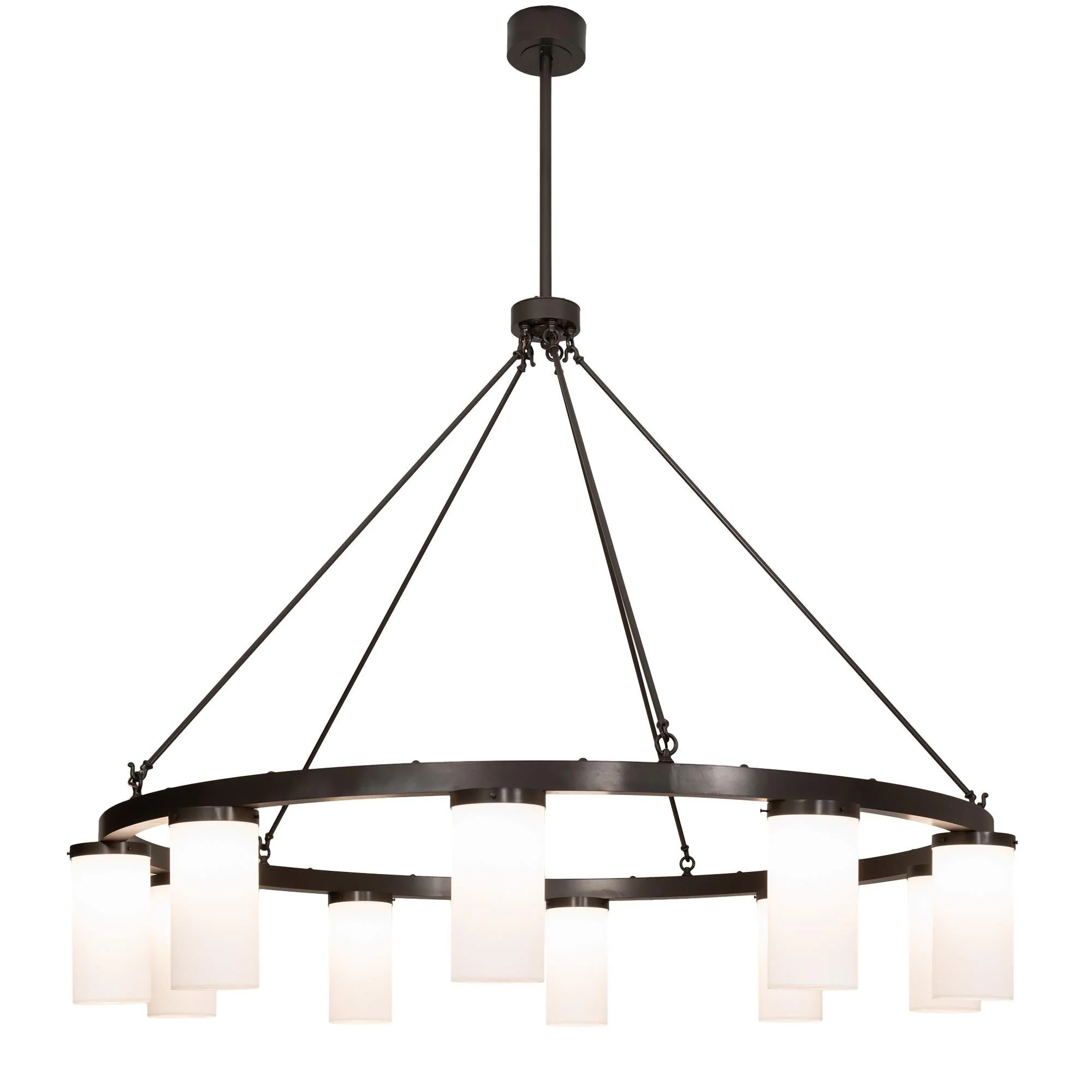 Meyda Lighting Loxley 76 Inch 4 Light Led Chandelier Cp744569 - Image 1
