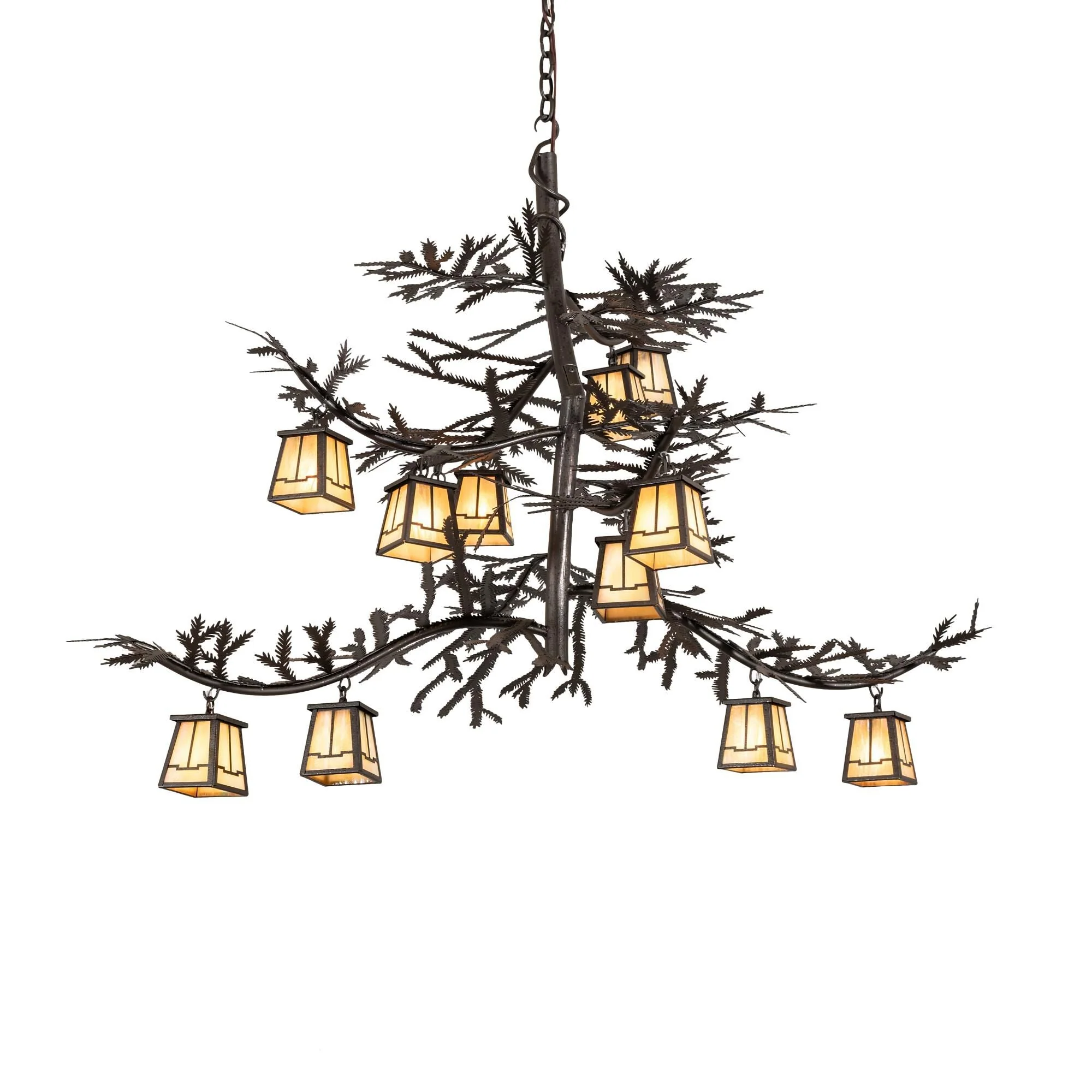 Meyda Lighting Pine Branch 48 Inch 2 Light Chandelier Cp744342 - Image 1