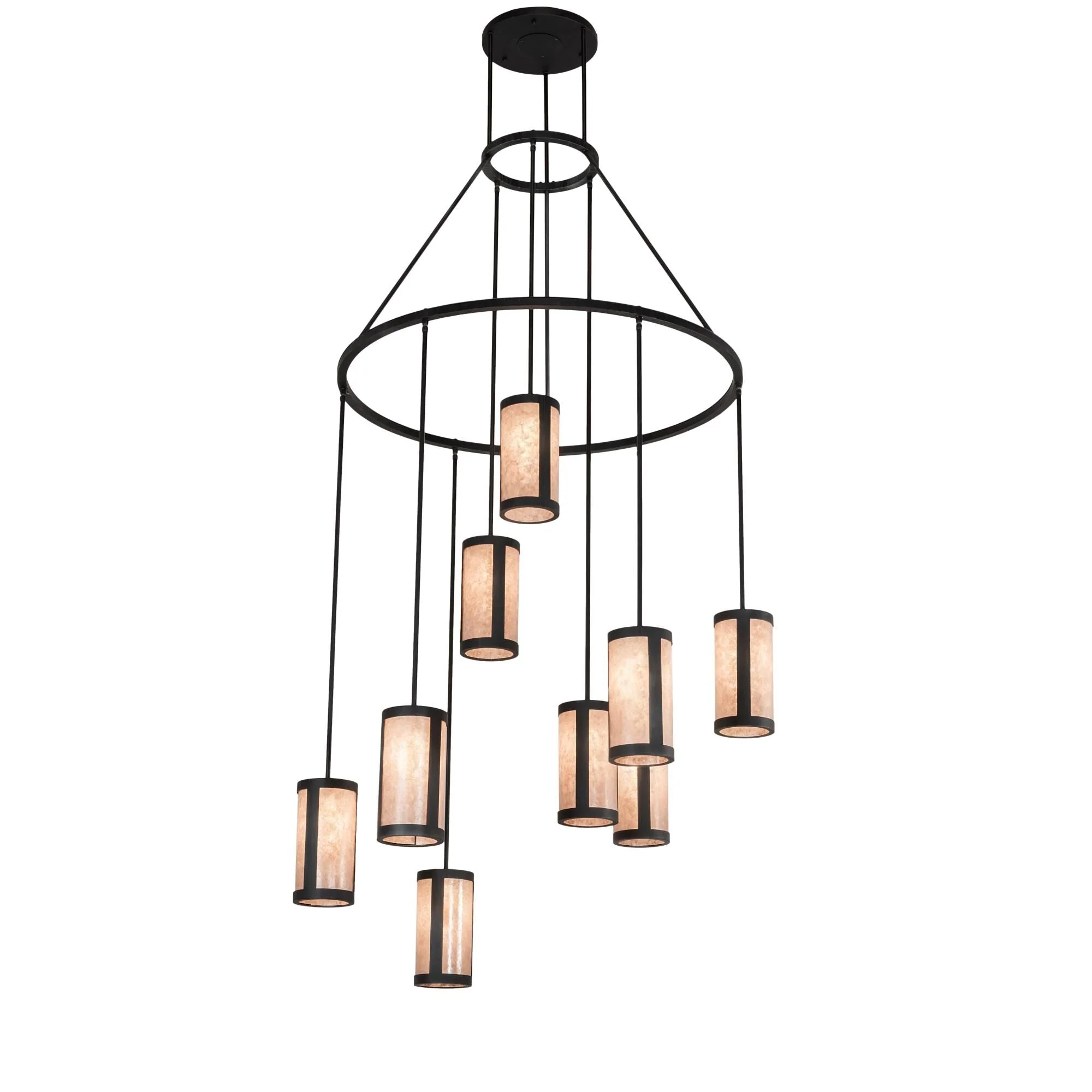 Meyda Lighting Cartier 48 Inch 6 Light Chandelier Cp744629 - Image 1