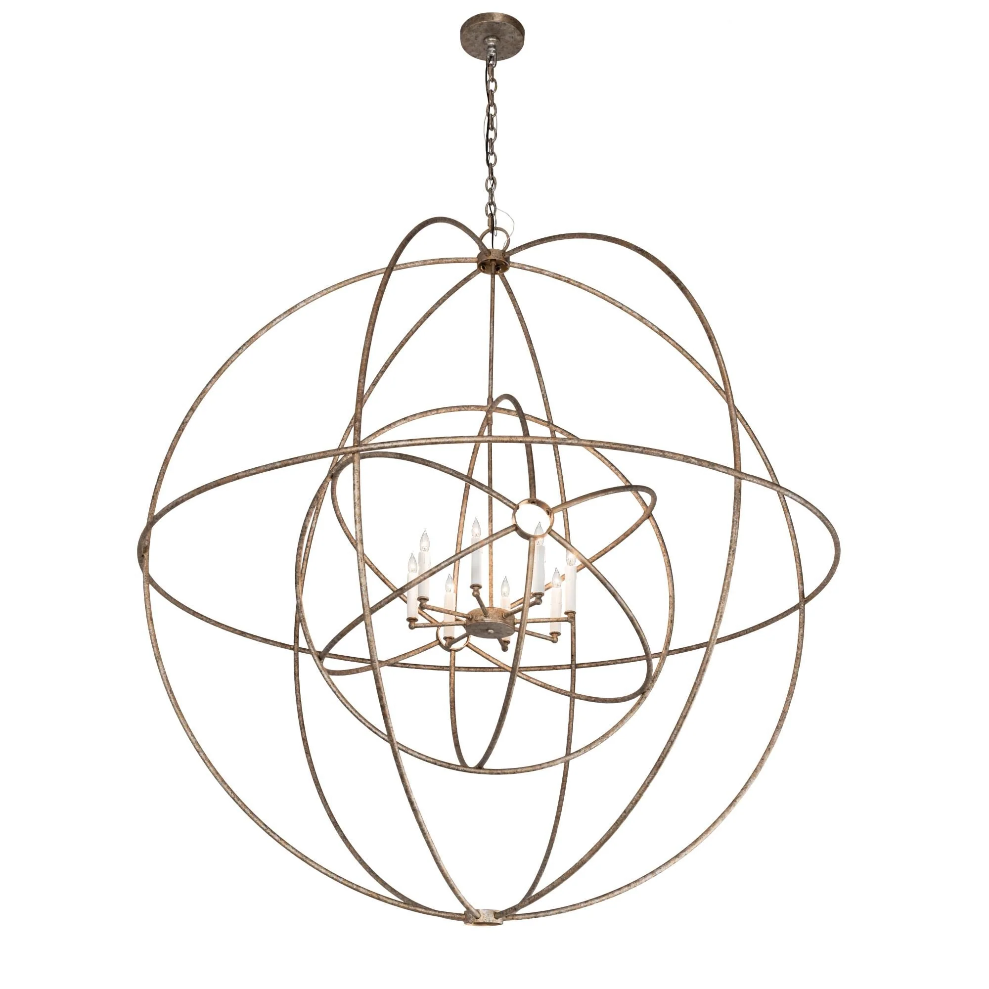 Meyda Lighting Atom Enerjisi 60 Inch 4 Light Chandelier Cp744501 - Image 1