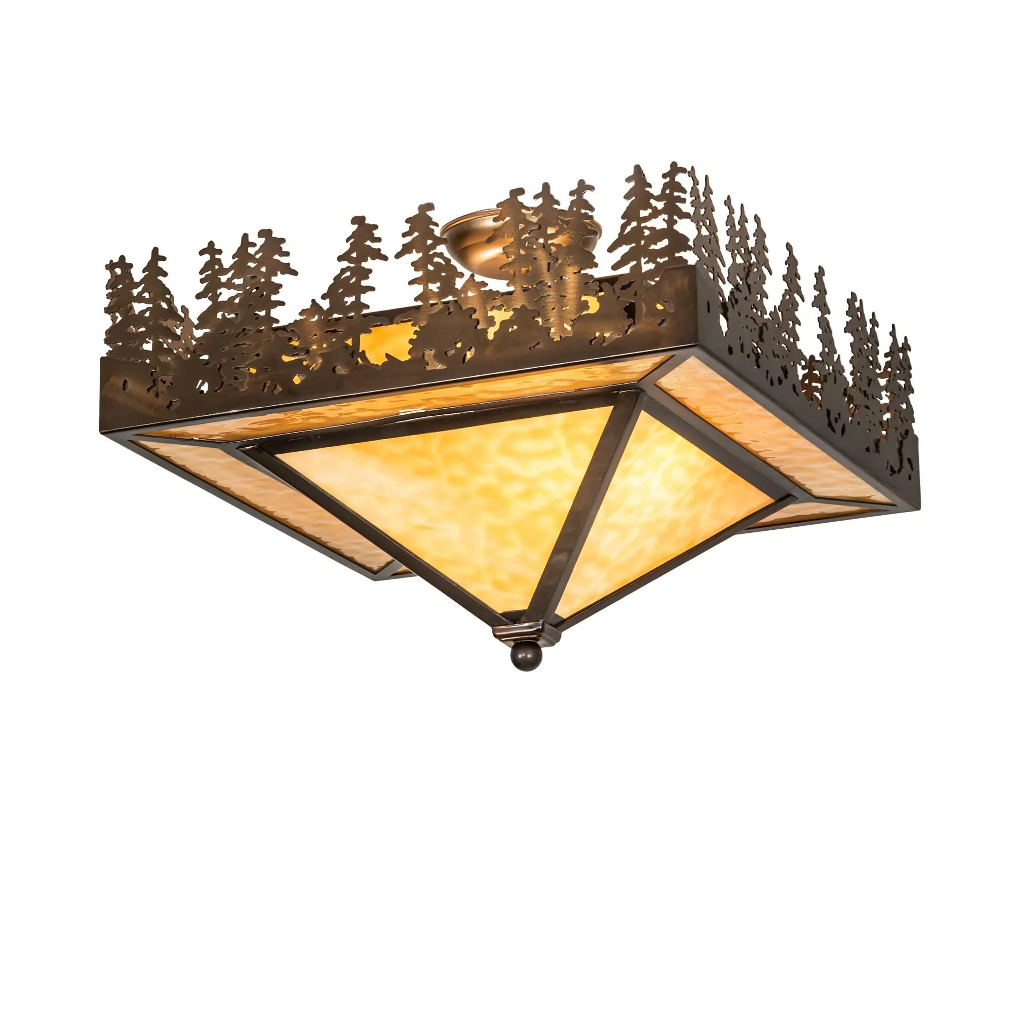 Meyda Lighting Pine Lake 27 Inch 36 Light Flush Mount Cp744866 - Image 1