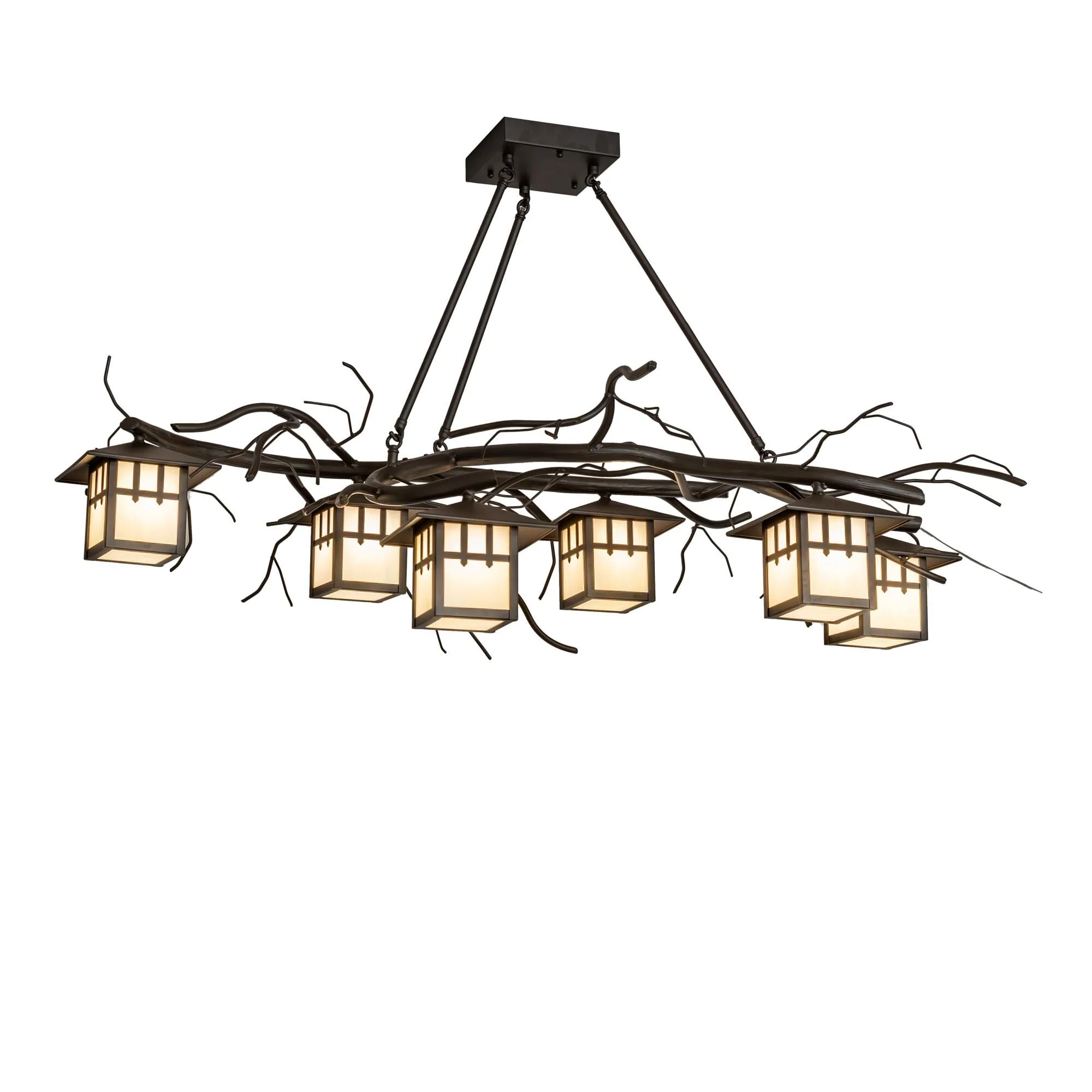 Meyda Lighting Winter Solstice 51 Inch 2 Light Chandelier Cp744189 - Image 2