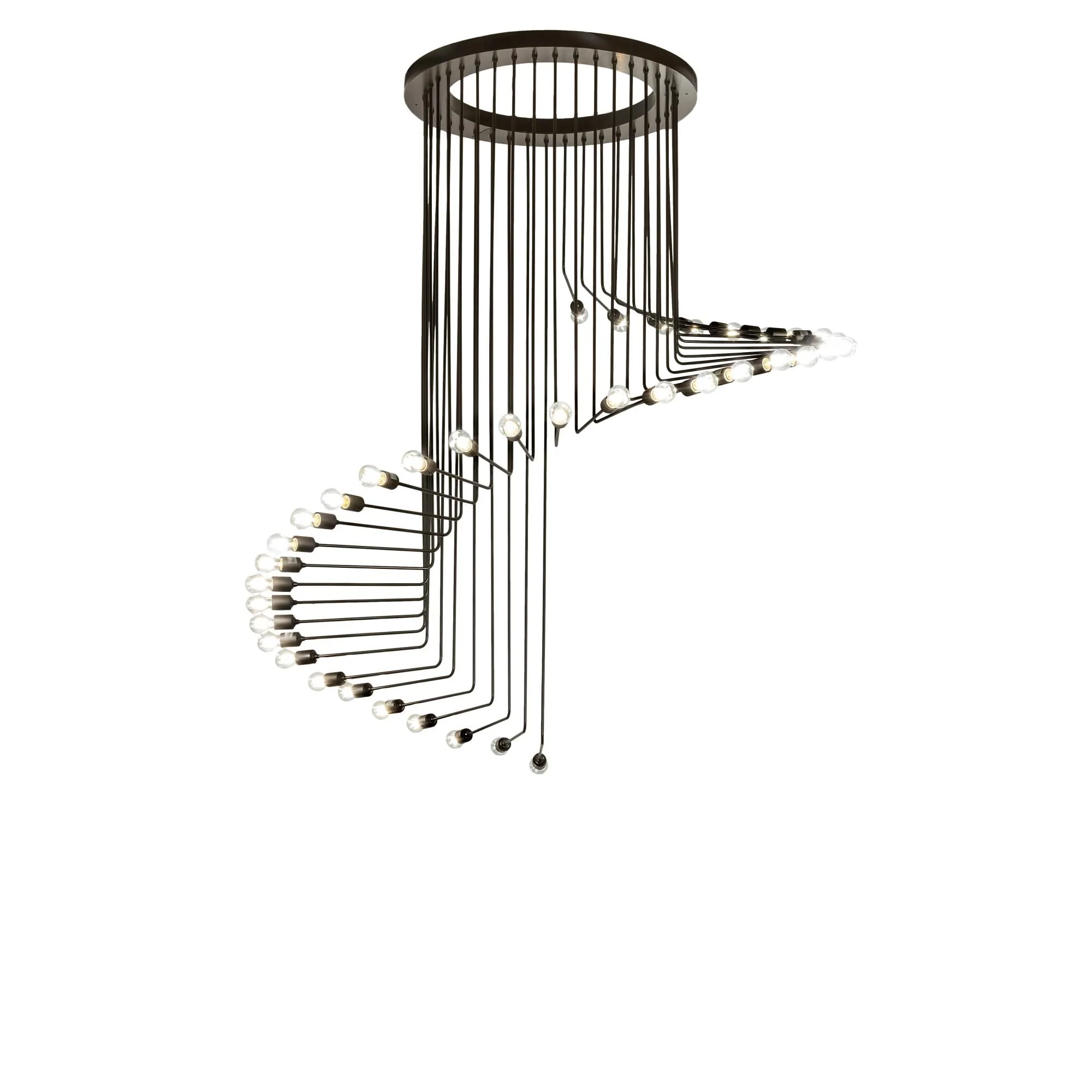 Meyda Lighting Alva 65 Inch 24 Light Chandelier Cp744546 - Image 1