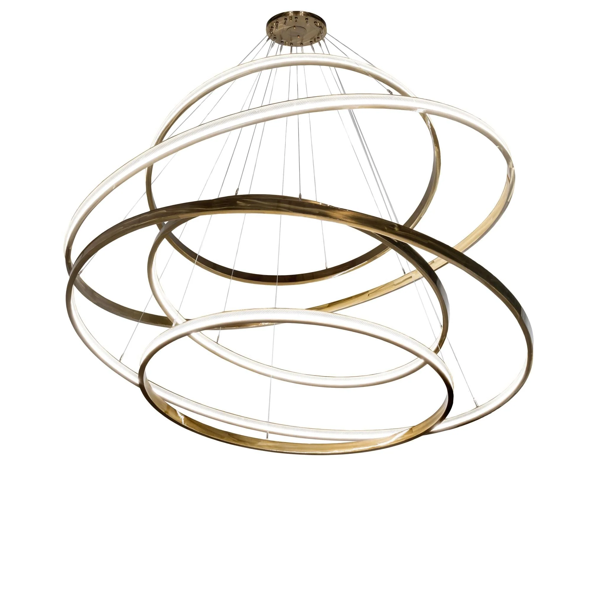 Meyda Lighting Anillo 84 Inch Led Chandelier Cp744562 - Image 1