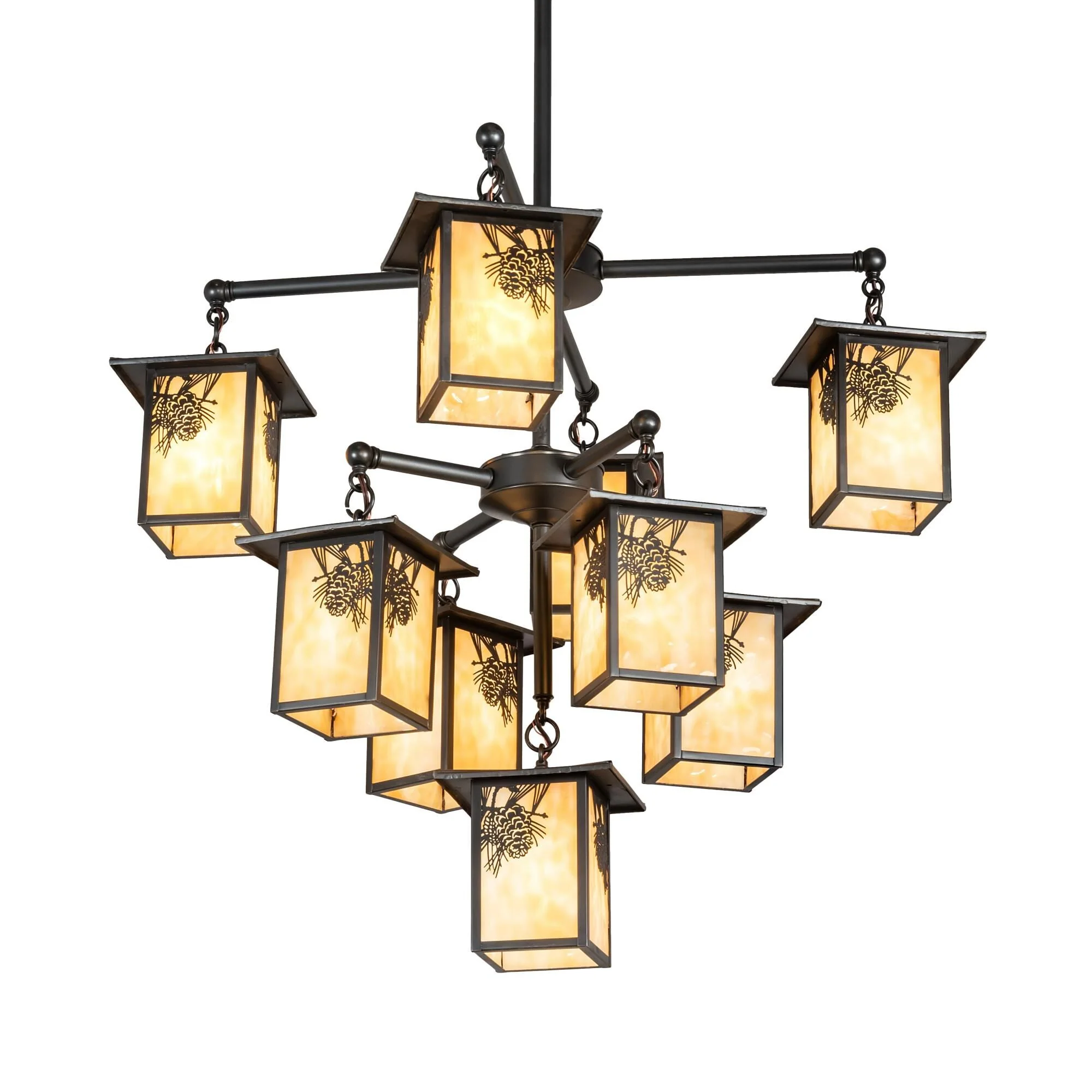 Meyda Lighting Seneca 34 Inch Chandelier Cp744421 - Image 1