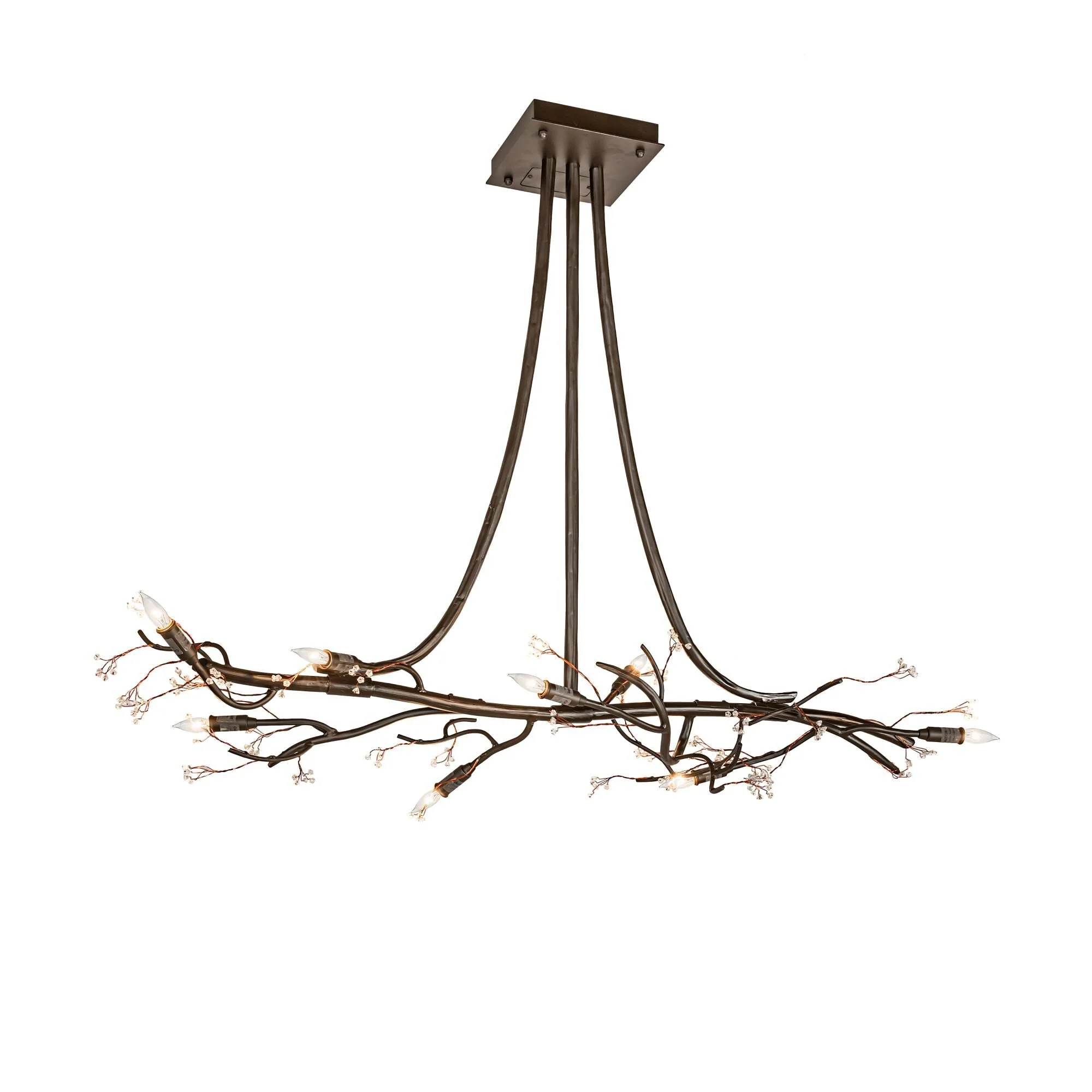 Meyda Lighting Winter Solstice 48 Inch 2 Light Mini Chandelier Cp745727 - Image 1