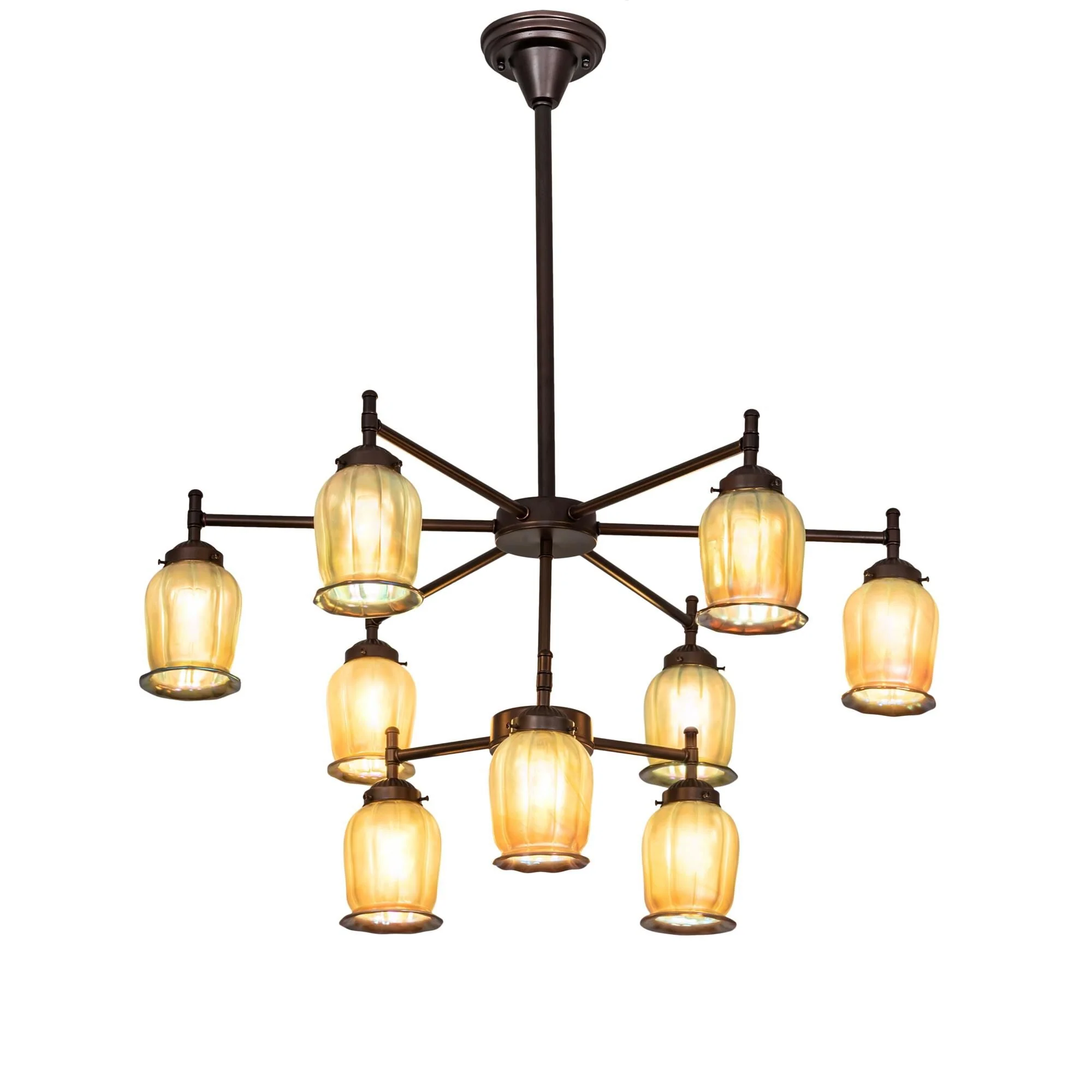 Meyda Lighting Revival 32 Inch 8 Light Chandelier Cp744273 - Image 2