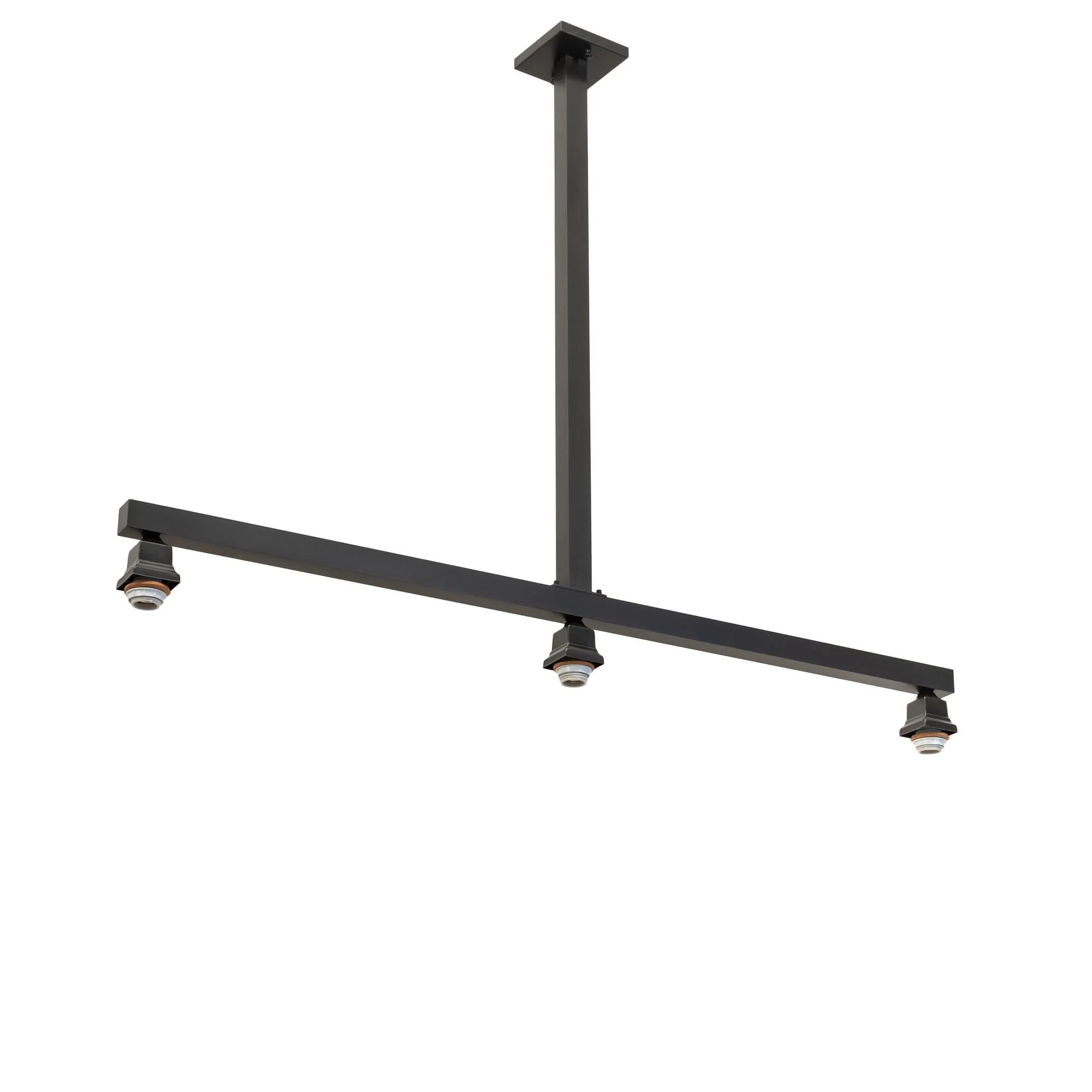 Meyda Lighting Mission 52 Inch 8 Light Flush Mount Cp744915 - Image 1