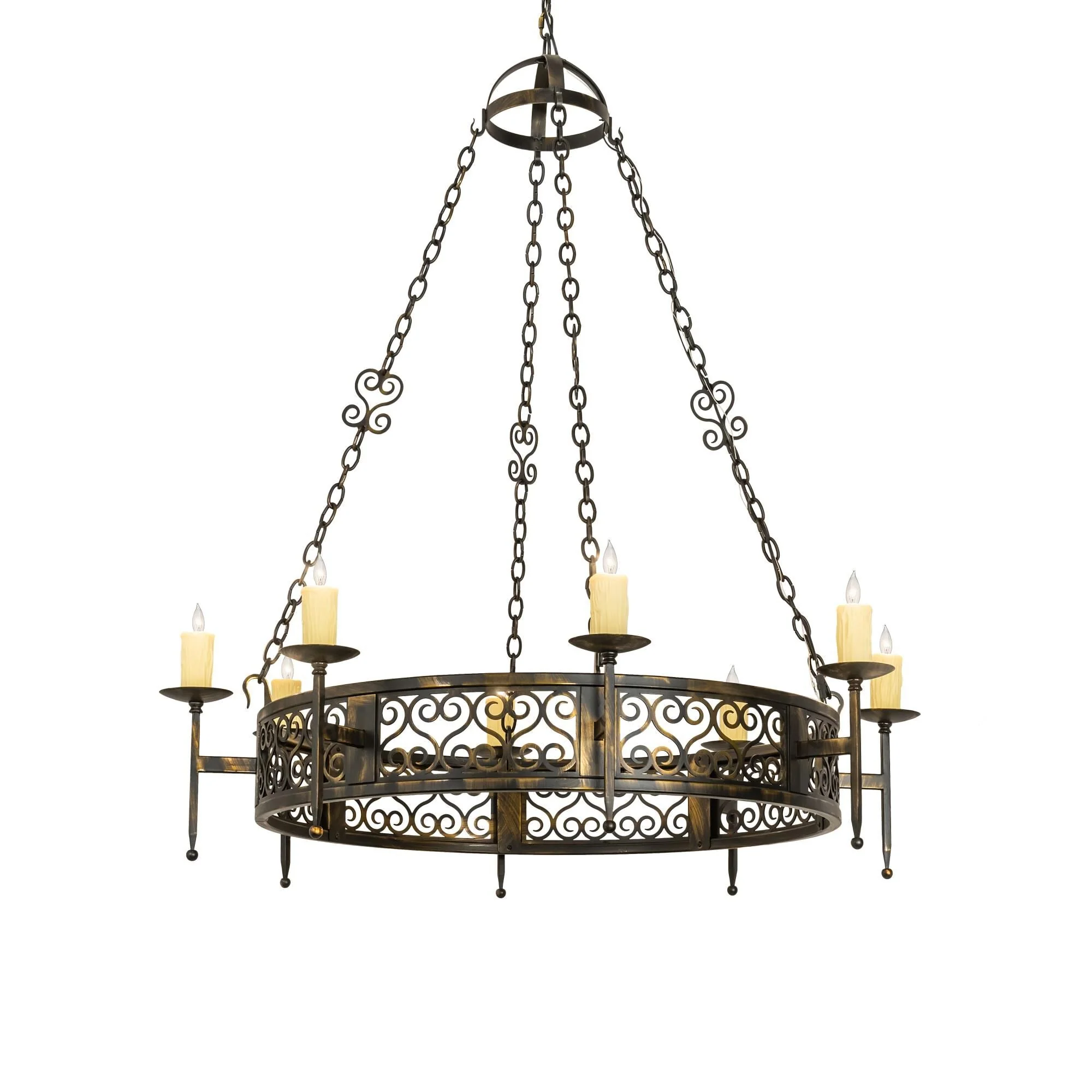 Meyda Lighting Toscano 48 Inch 6 Light Chandelier Cp744453 - Image 1