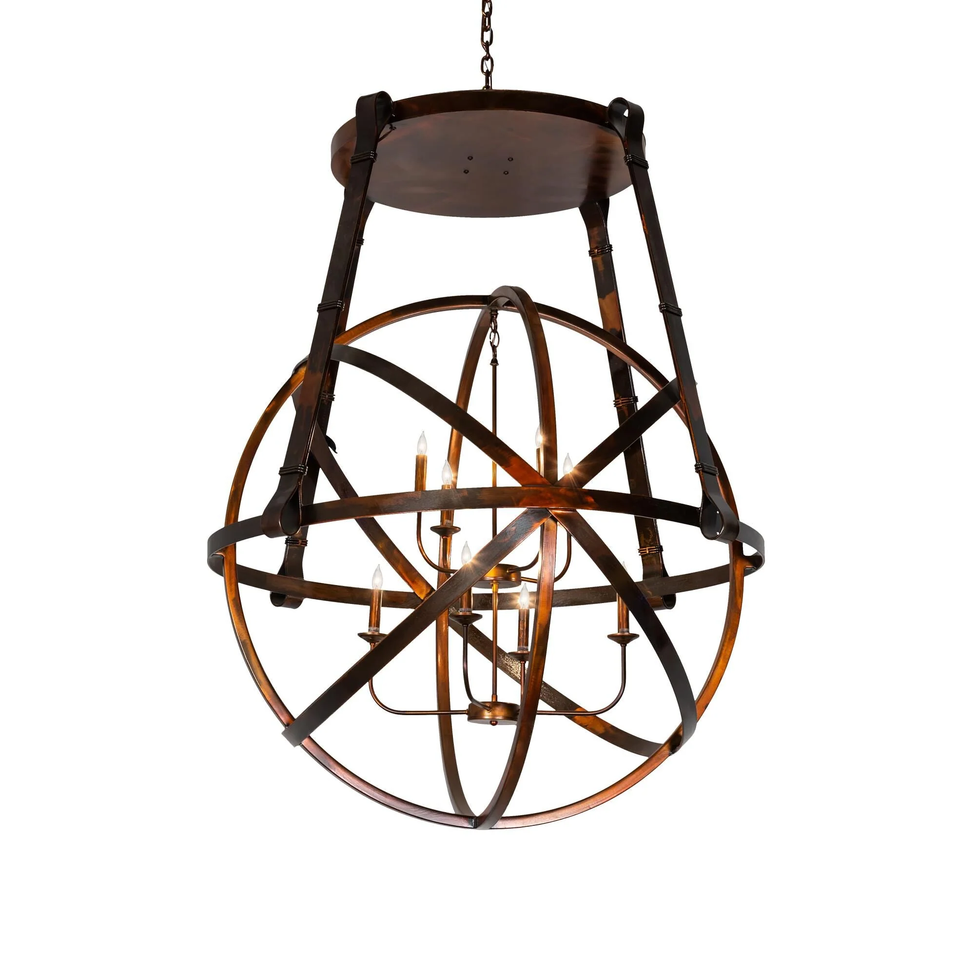 Meyda Lighting Gimbal 46 Inch Chandelier Cp744483 - Image 1