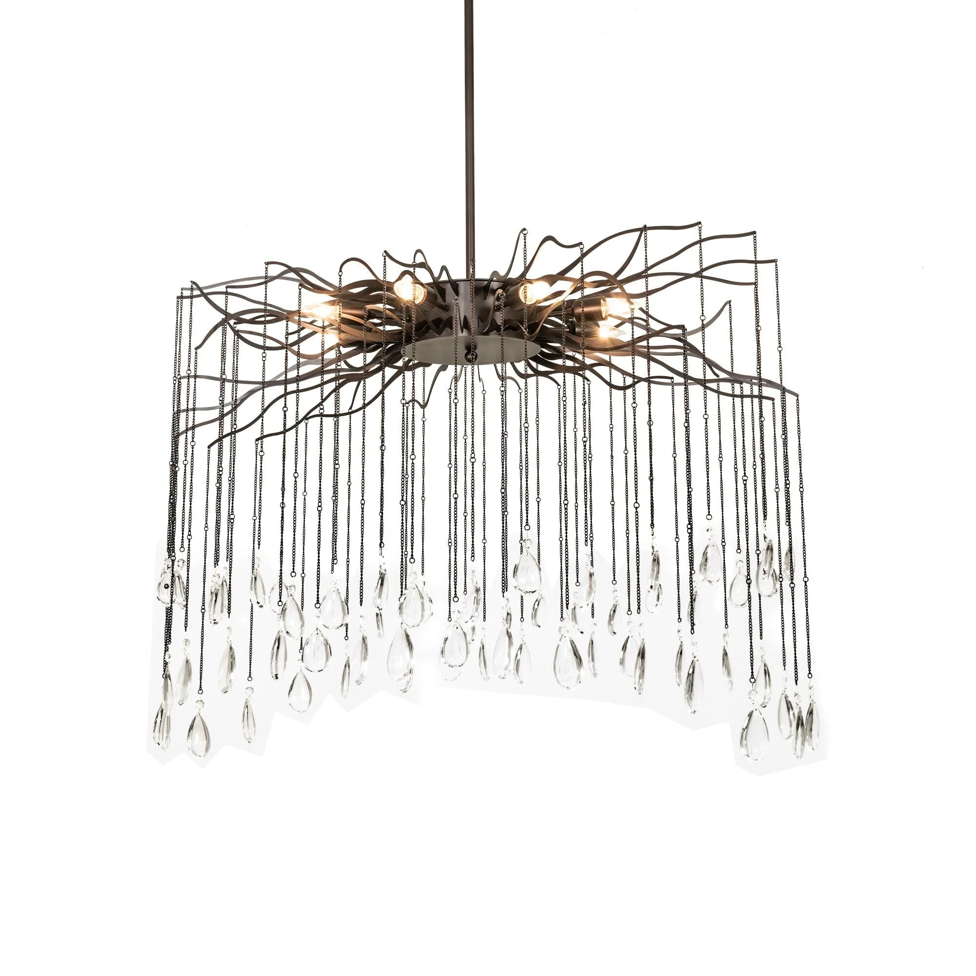 Meyda Lighting Aranha 48 Inch 8 Light Chandelier Cp744537 - Image 1