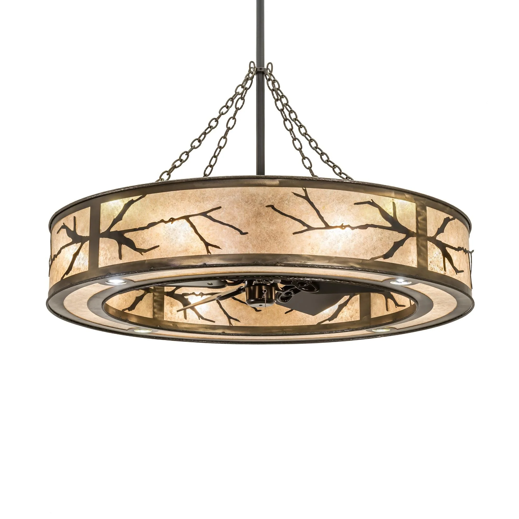 Meyda Lighting Branches 50 Inch 10 Light Chandelier Cp744106 - Image 1