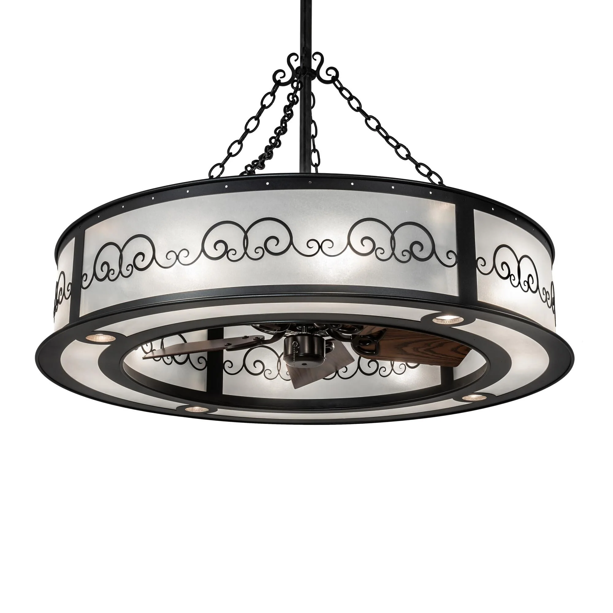 Meyda Lighting Putrelo 45 Inch 3 Light Chandelier Cp744592 - Image 1