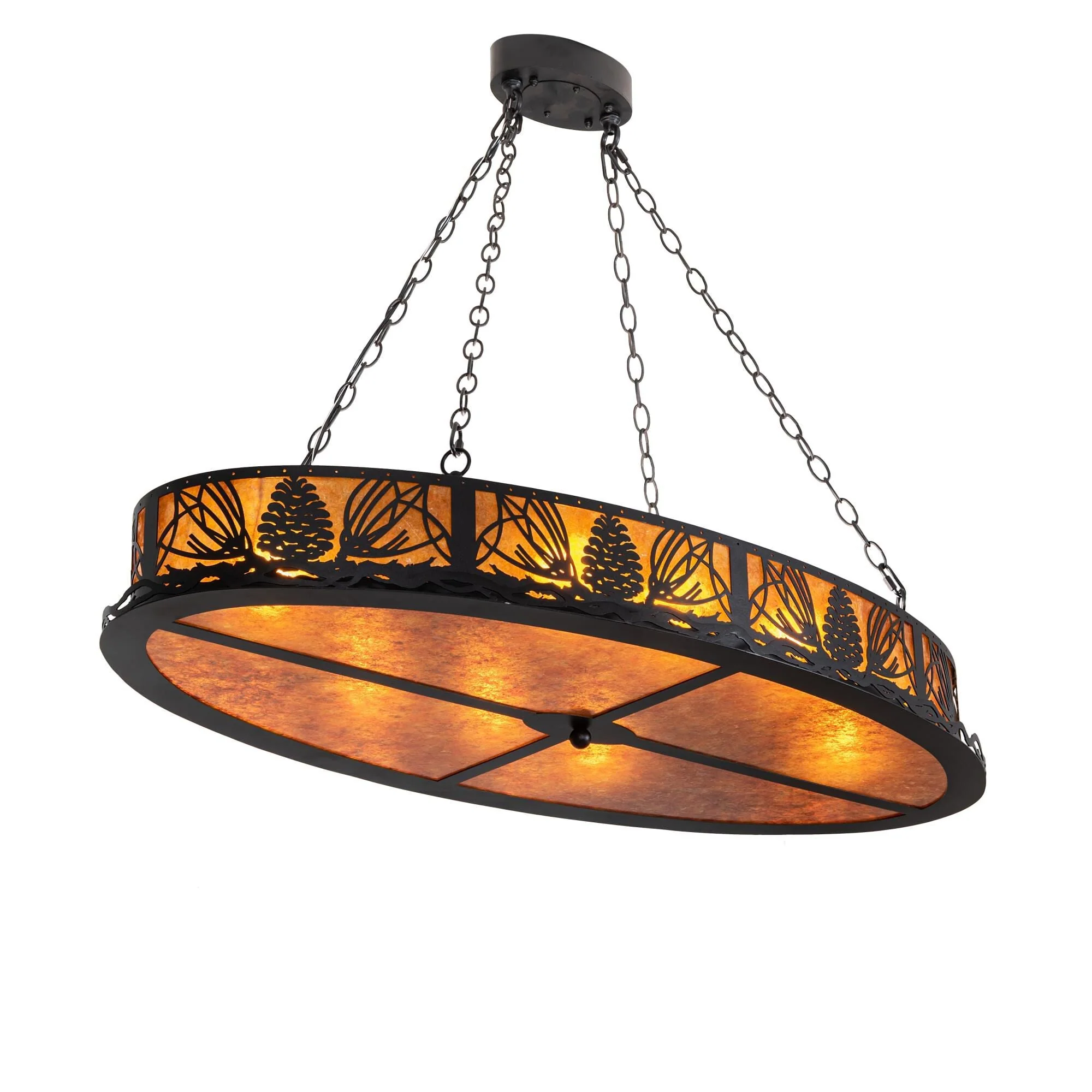 Meyda Lighting Pinecone 48 Inch Large Pendant Cp745129 - Image 1