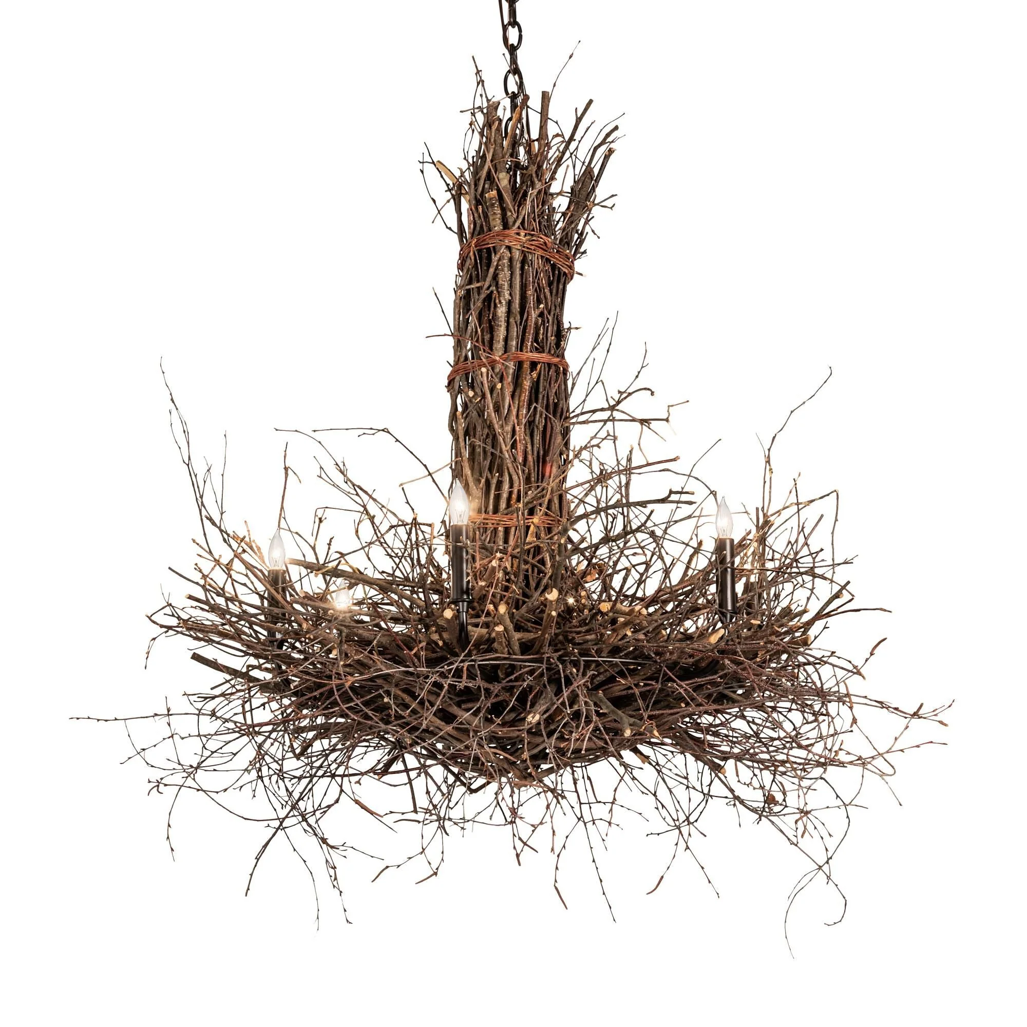Meyda Lighting Twigs 36 Inch 2 Light Chandelier Cp744290 - Image 1